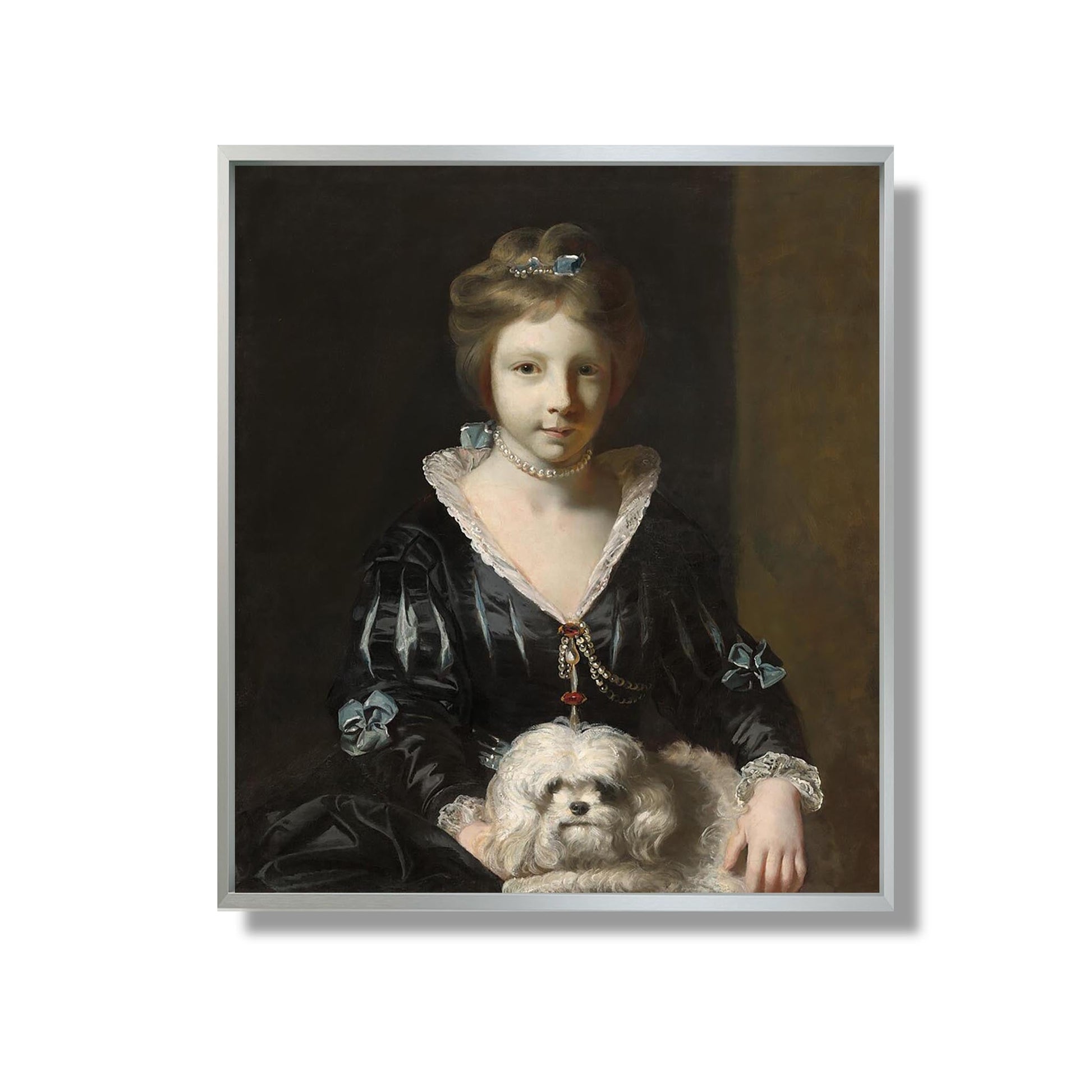 Miss Beatrix Lister - Sir Joshua Reynolds - Reproduction Peinture