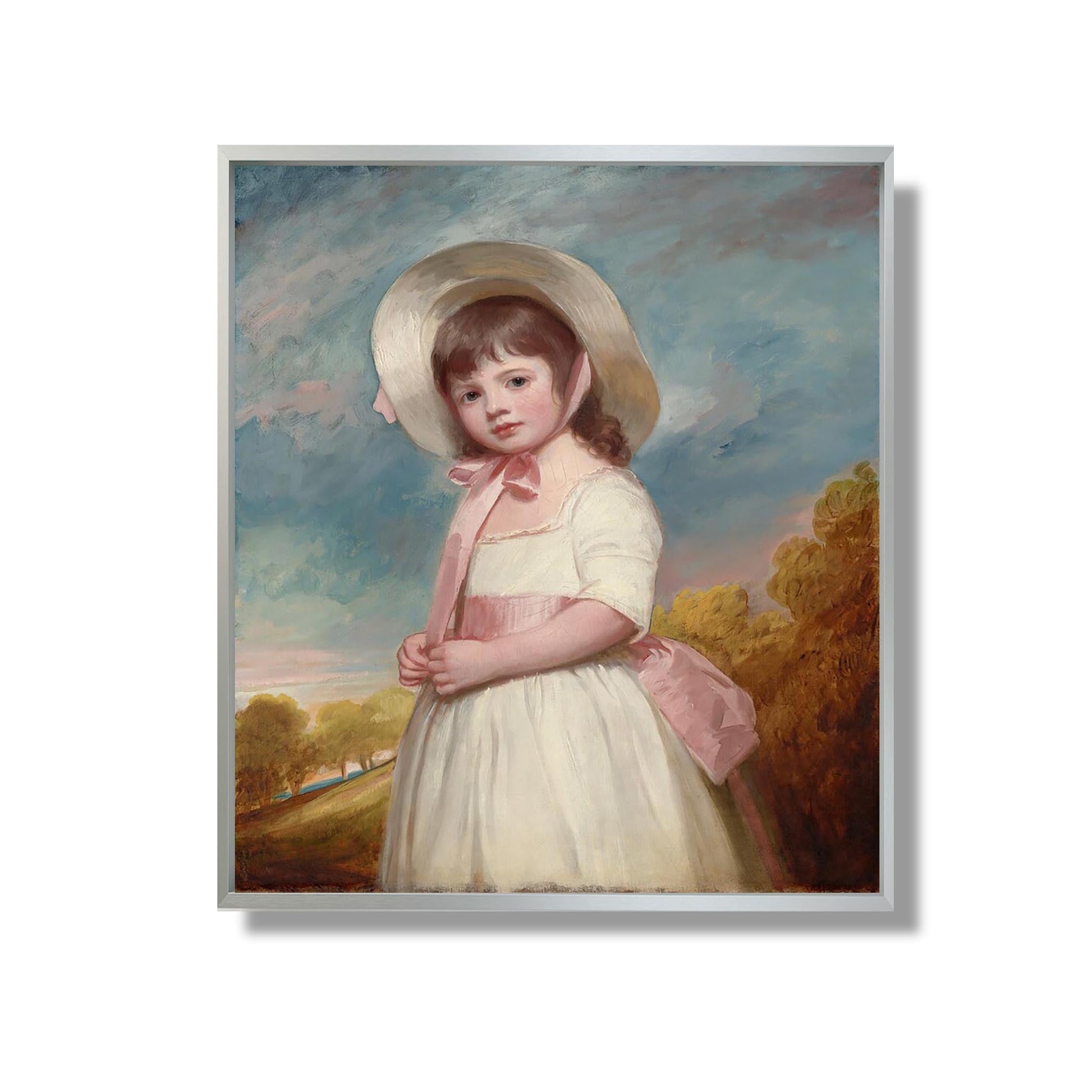 Miss Juliana Willoughby - George Romney - Reproduction Peinture