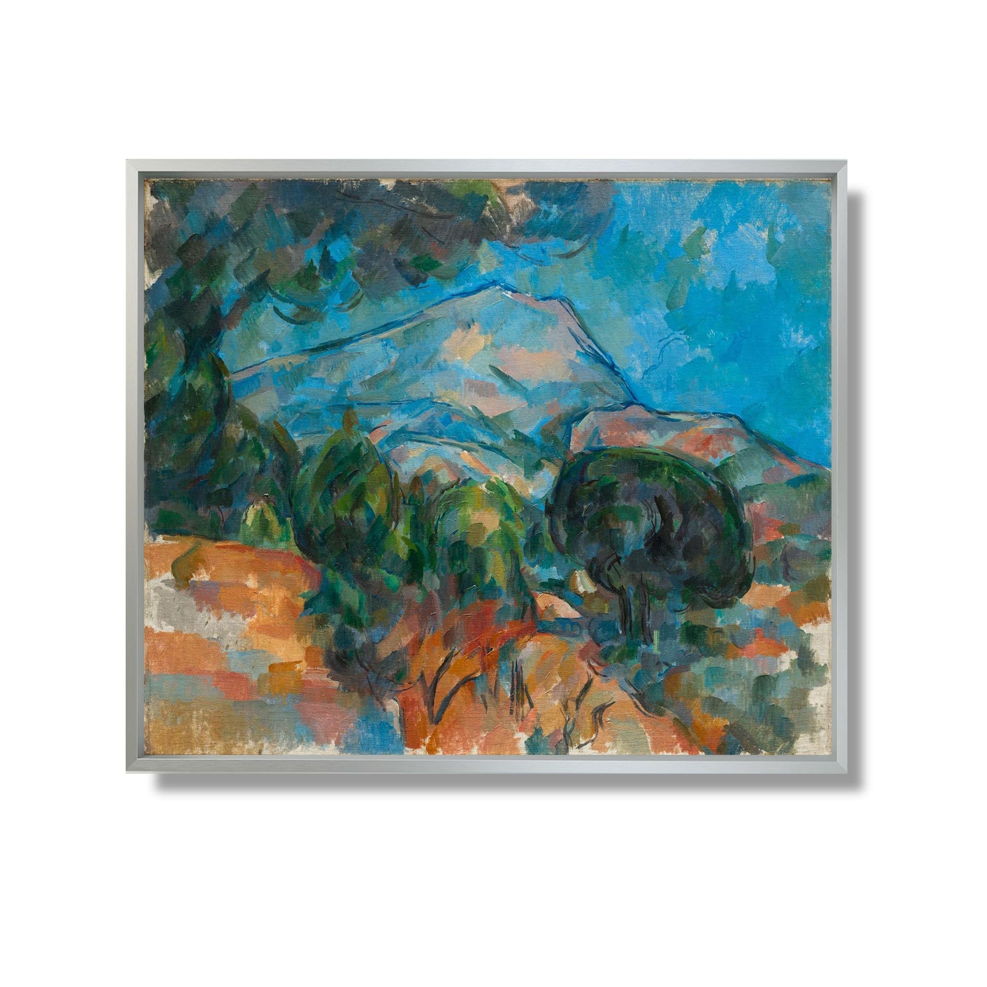 Montagne Saint-Victoire, 1904 - Paul Cézanne - Reproduction Peinture