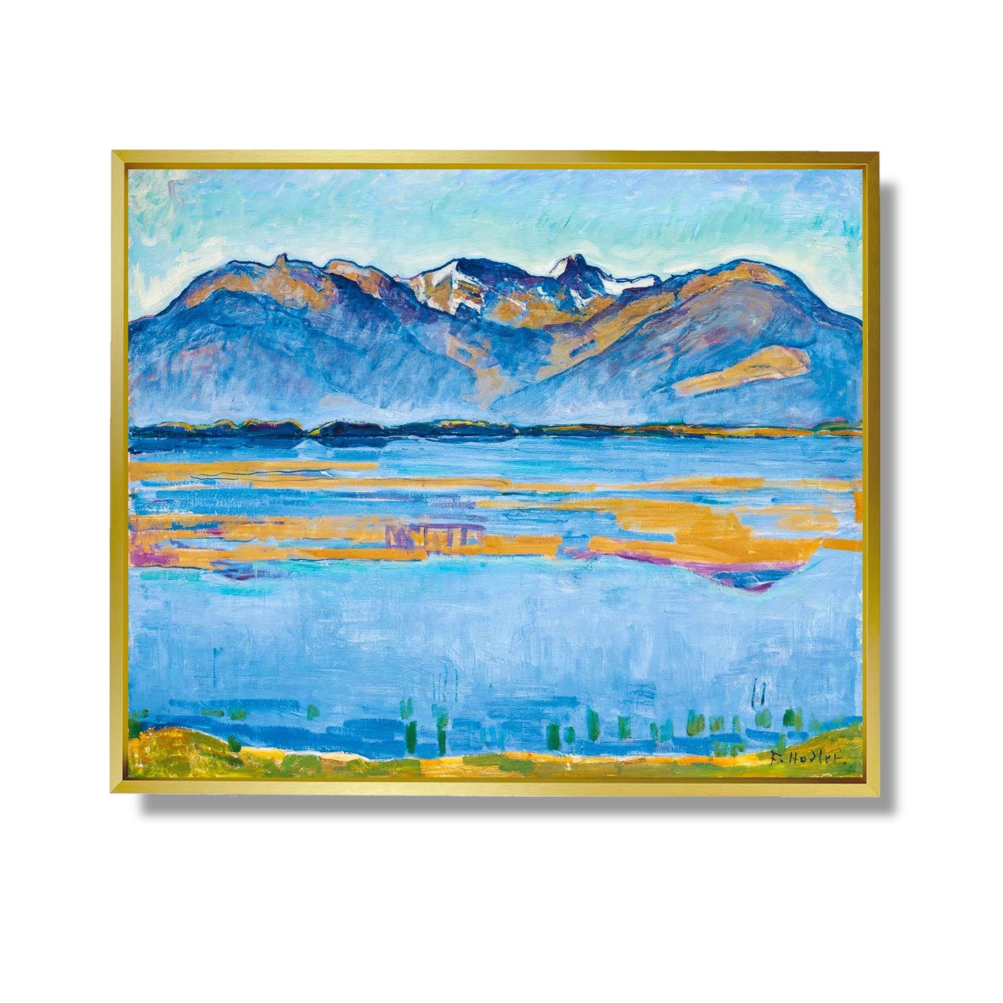 Genfersee von Chexbres aus - Ferdinand Hodler