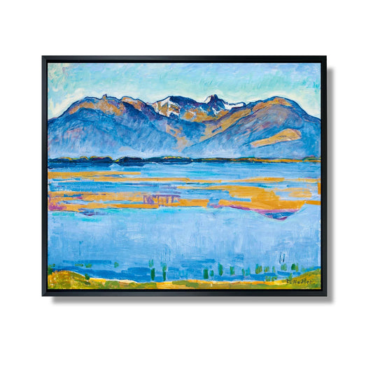 Montana landscape with Becs de Bosson and Vallon de Réchy - Ferdinand Hodler