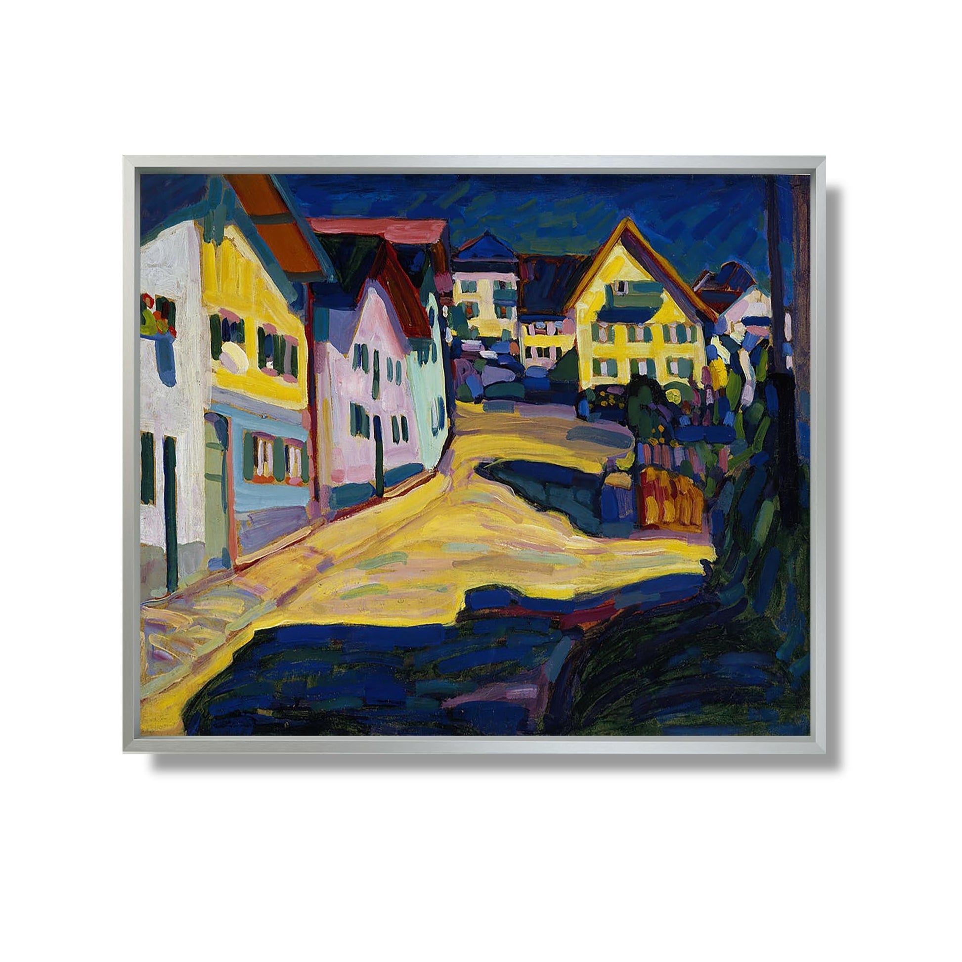 Murnau Burggrabenstrasse - Wassily Kandinsky - Reproduction Peinture