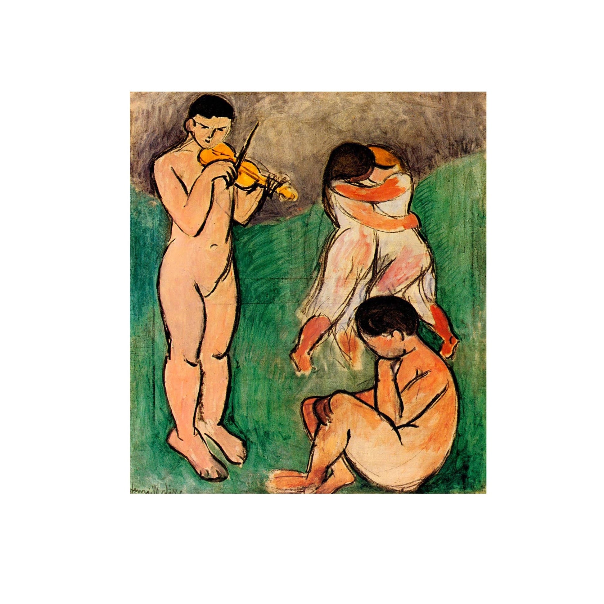 Musique (croquis) - Henri Matisse - Reproduction Peinture