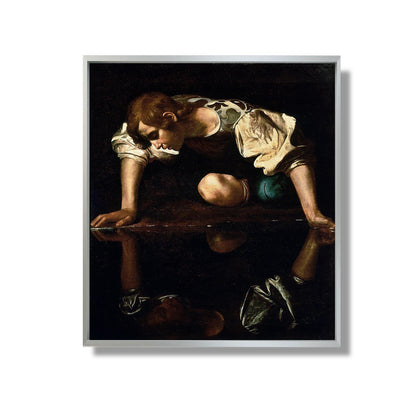 Narcisse - Caravage - Reproduction Peinture