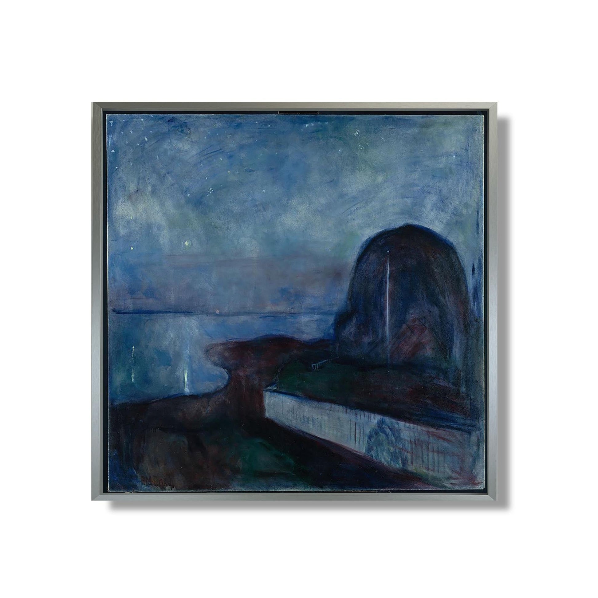 Nuit Etoilée - Edvard Munch - Reproduction Peinture