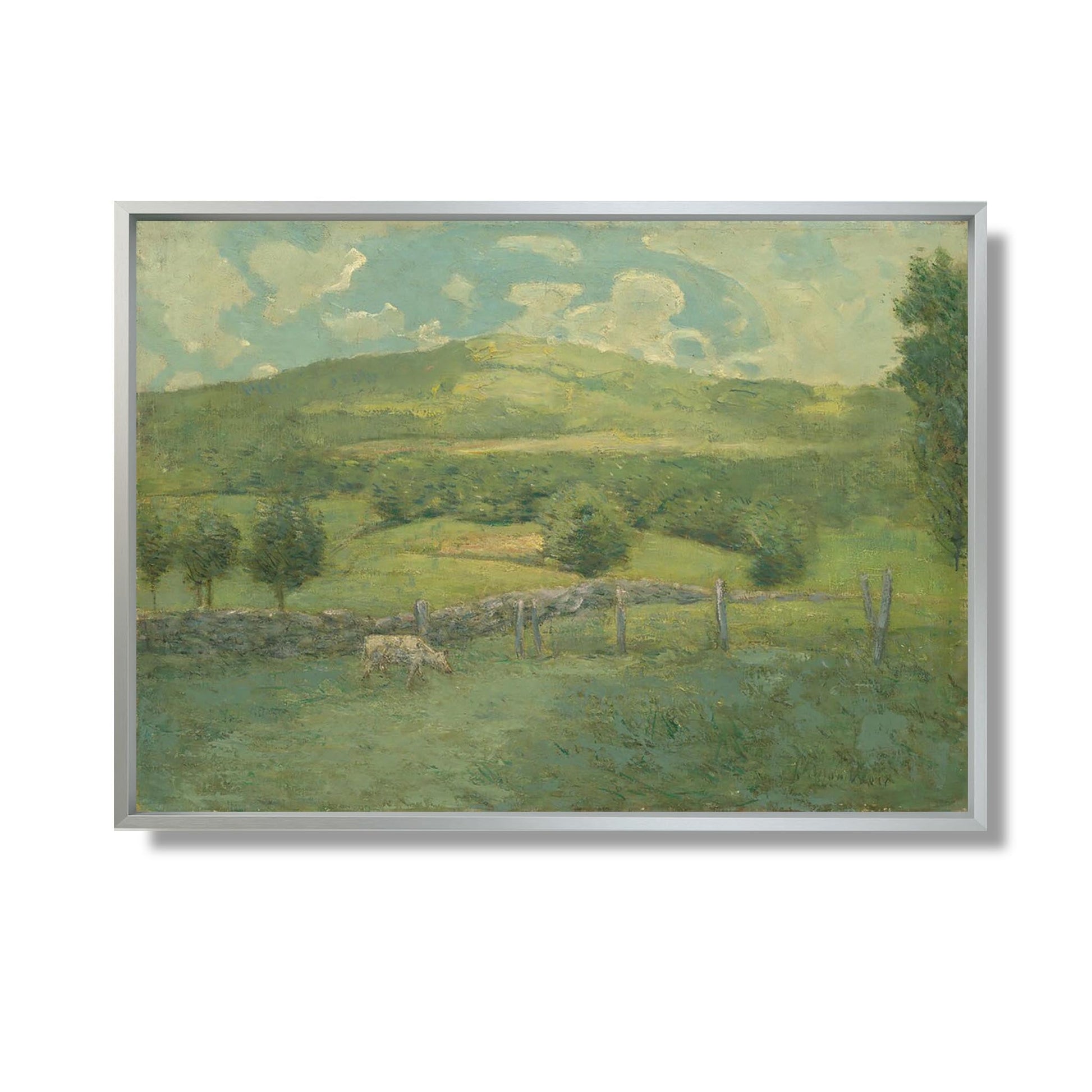 Obweebetuck - Julian Alden Weir - Reproduction Peinture