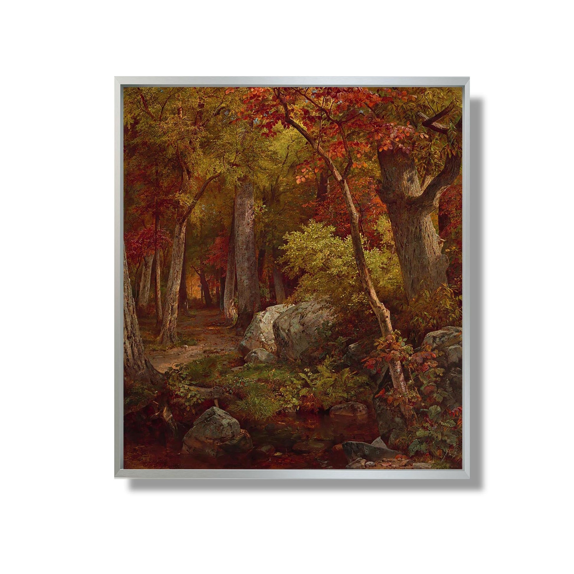 October - William Trost Richards - Reproduction Peinture