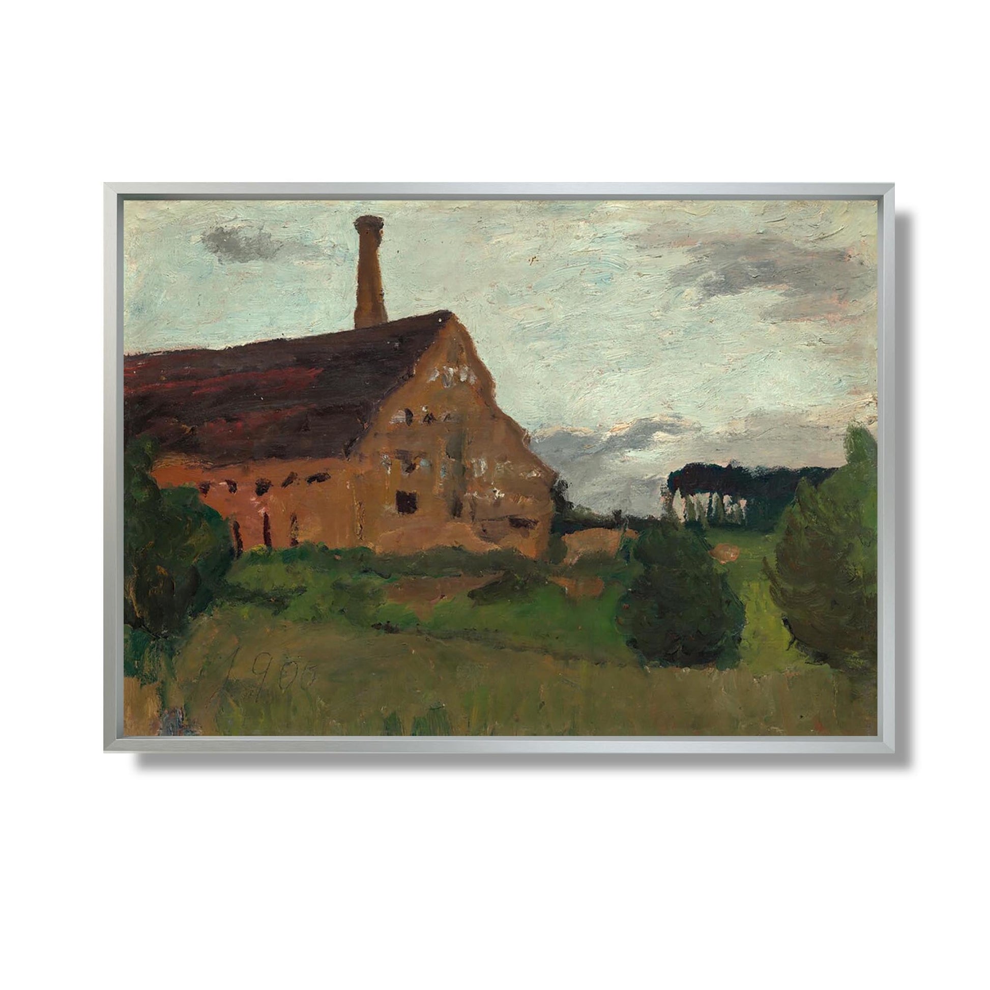 Old Factory - Paula Modersohn-Becker - Reproduction Peinture