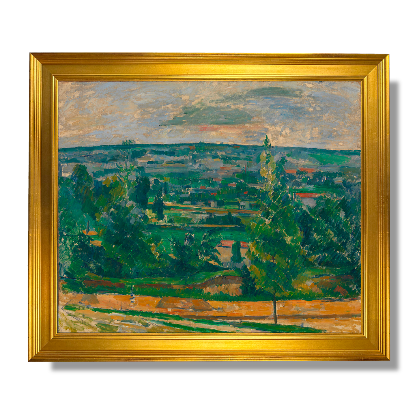 Paysage près de Melun - Paul Cézanne