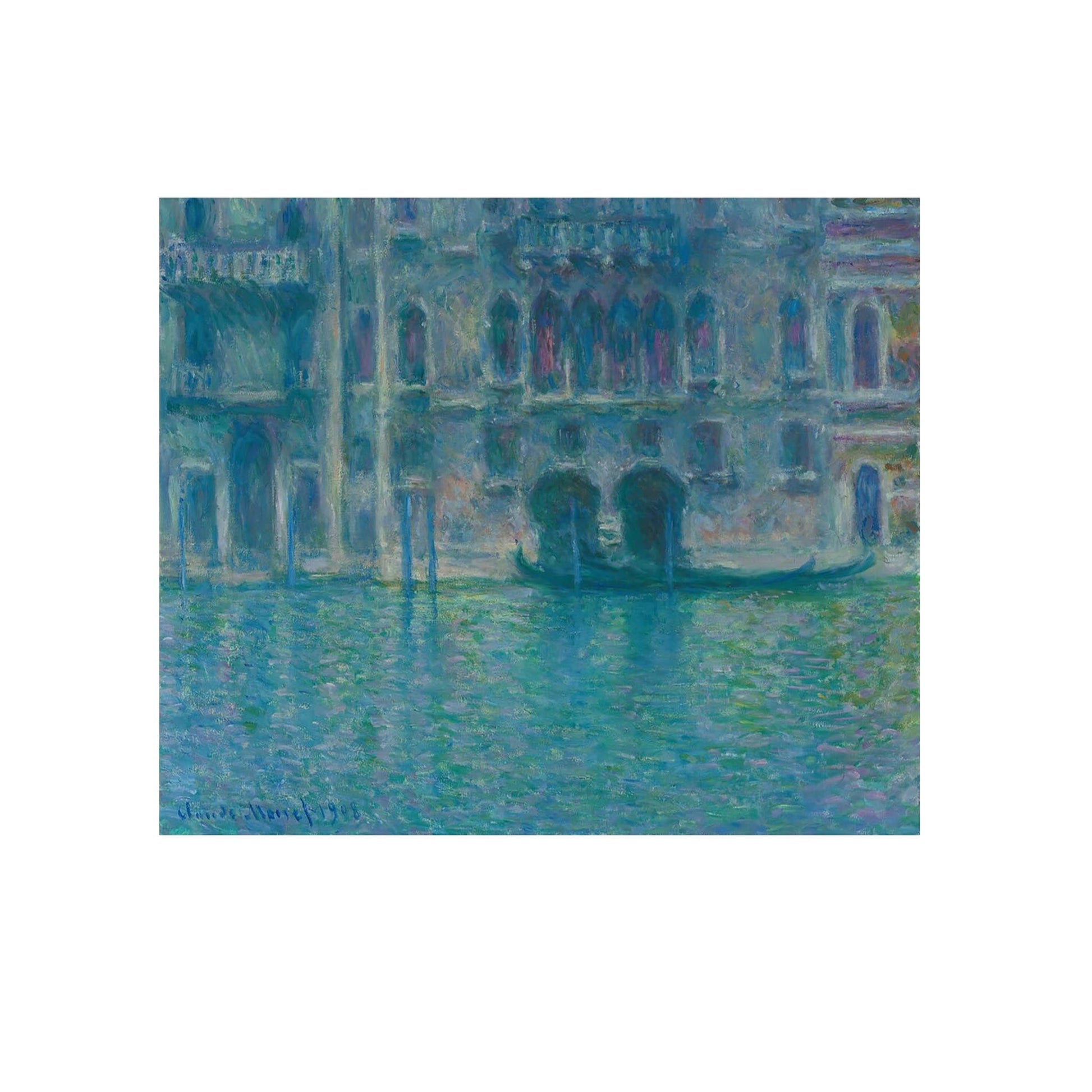 Palais de Mula, Venise - Claude Monet - Reproduction Peinture