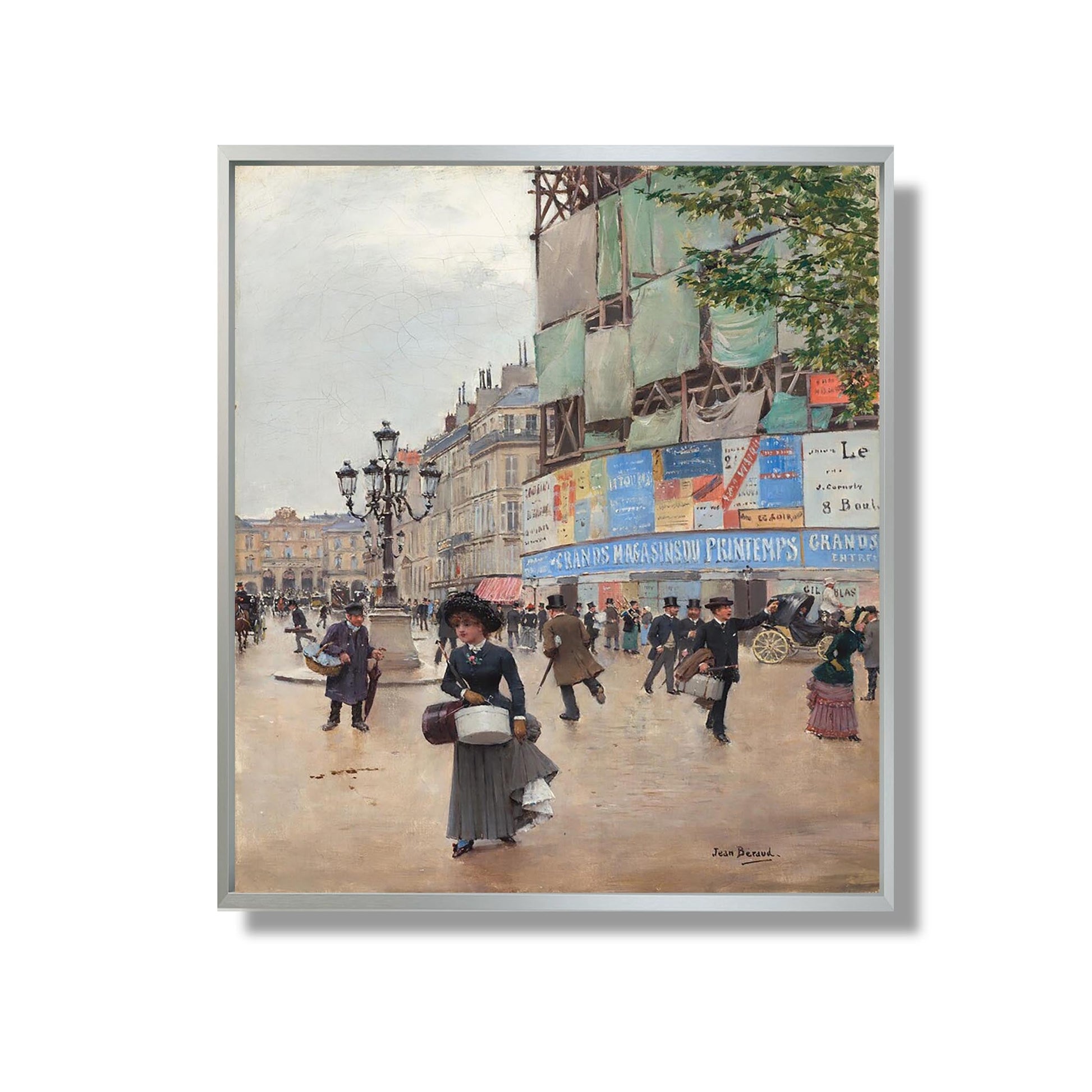 Paris, rue du Havre - Jean Béraud - Reproduction Peinture