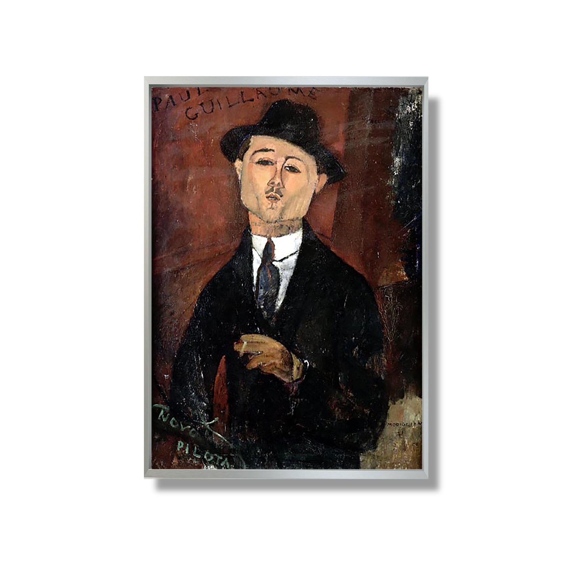 Paul Guillaume - Amedeo Modigliani - Reproduction Peinture