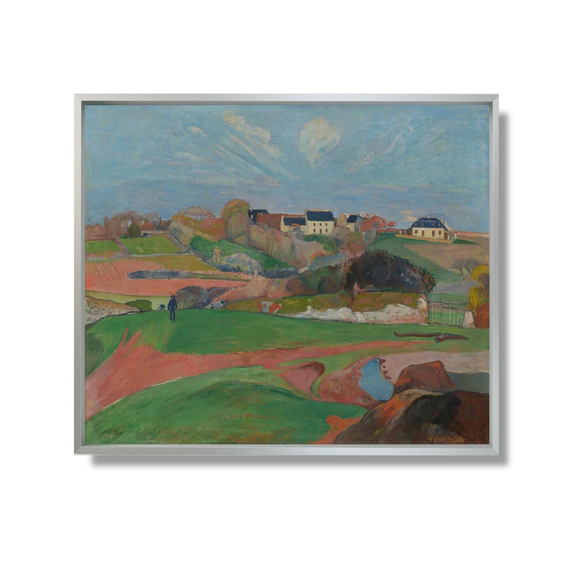Paysage au Pouldu - Paul Gauguin - Reproduction Peinture