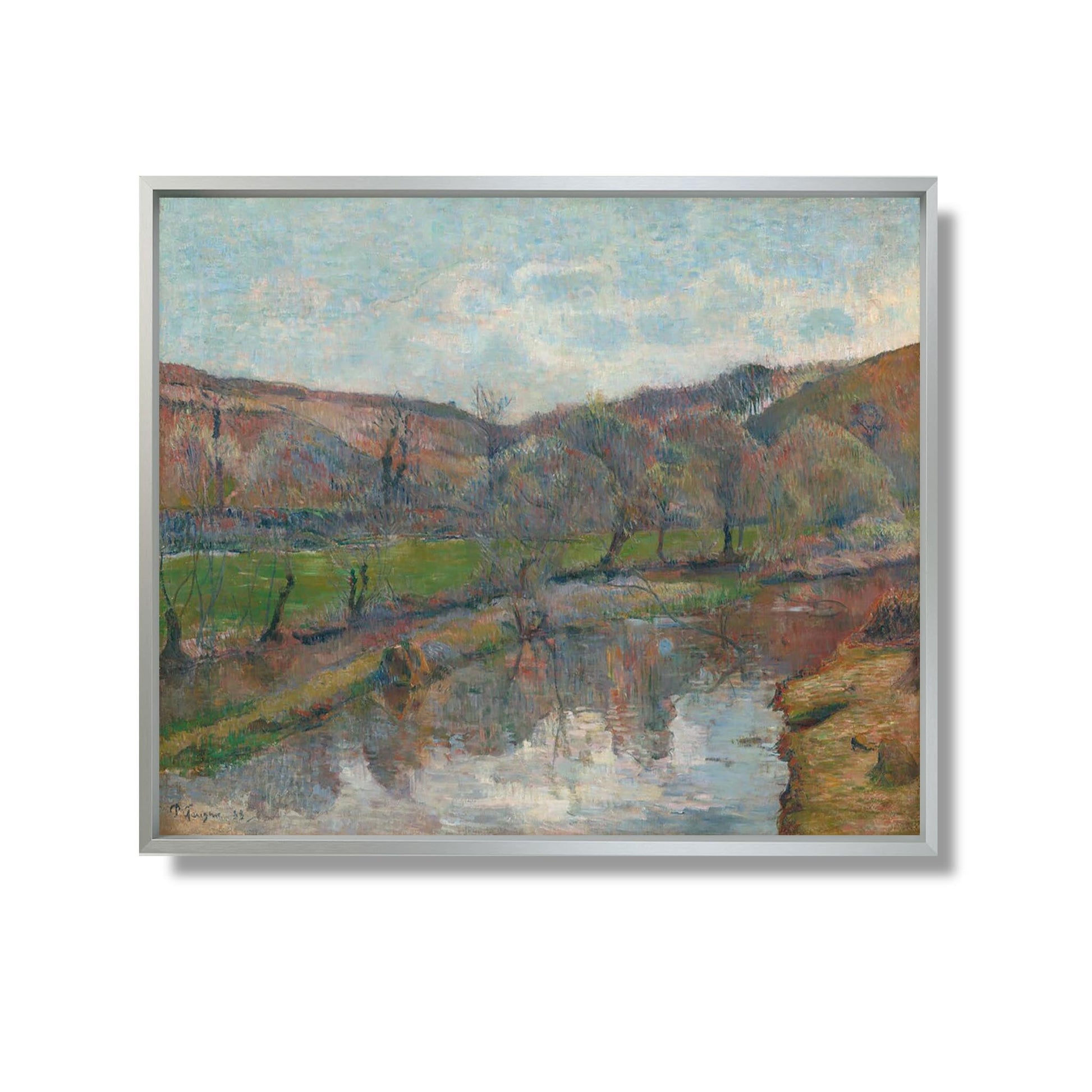 Paysage de Bretagne - Paul Gauguin - Reproduction Peinture