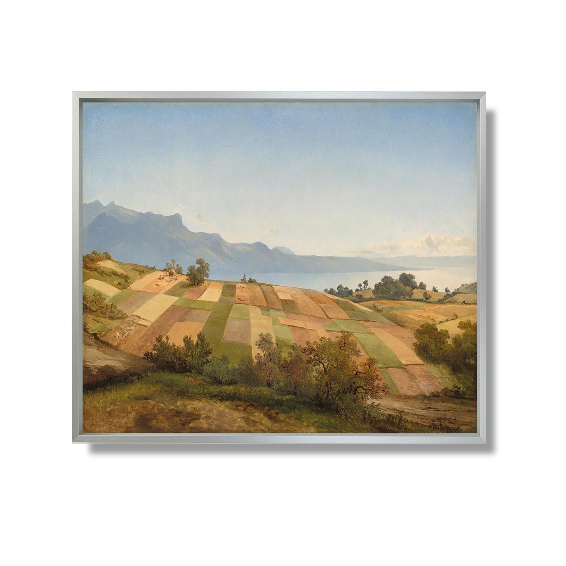 Paysage suisse - Alexandre Calame - Reproduction Peinture