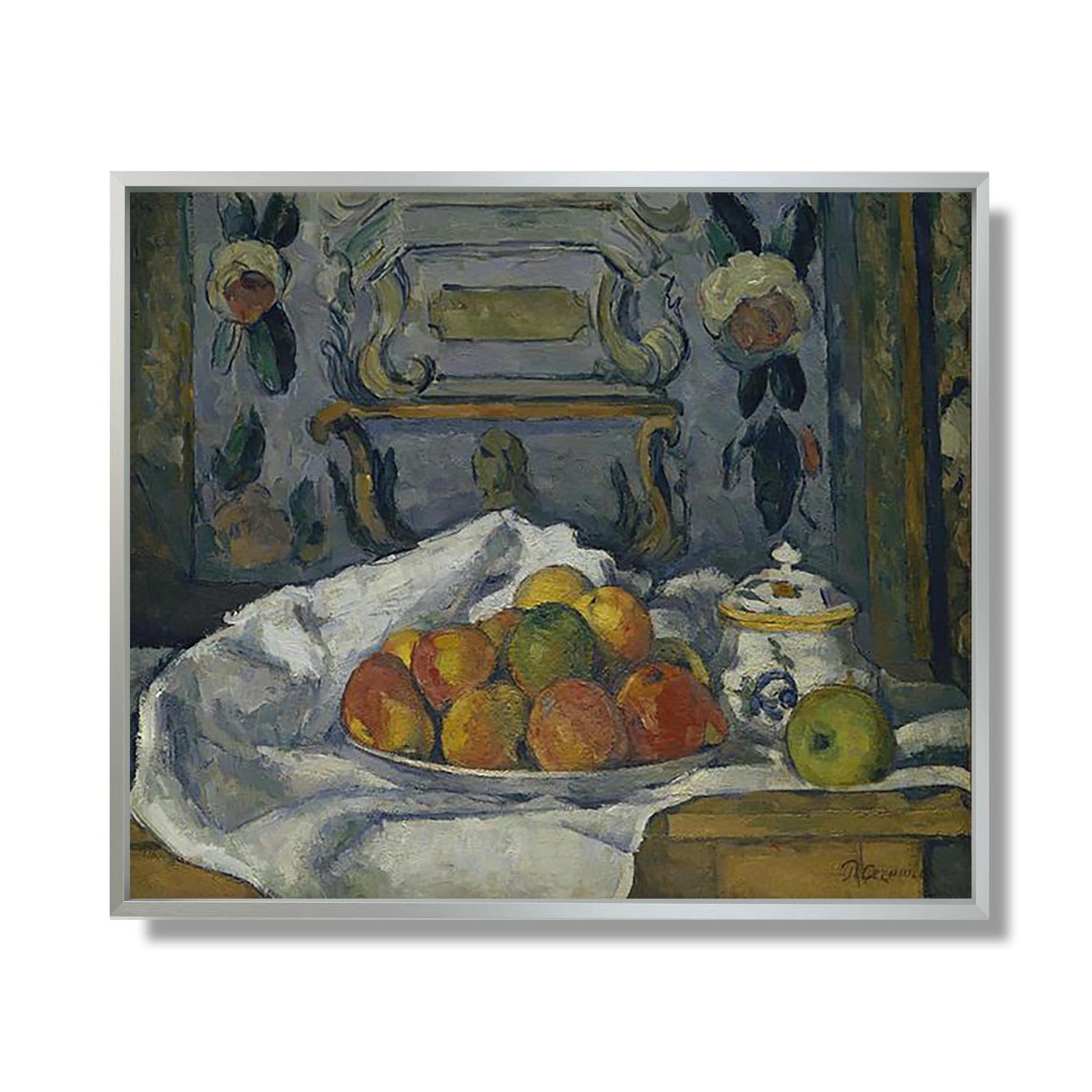 Plat de Pommes - Paul Cézanne - Reproduction Peinture