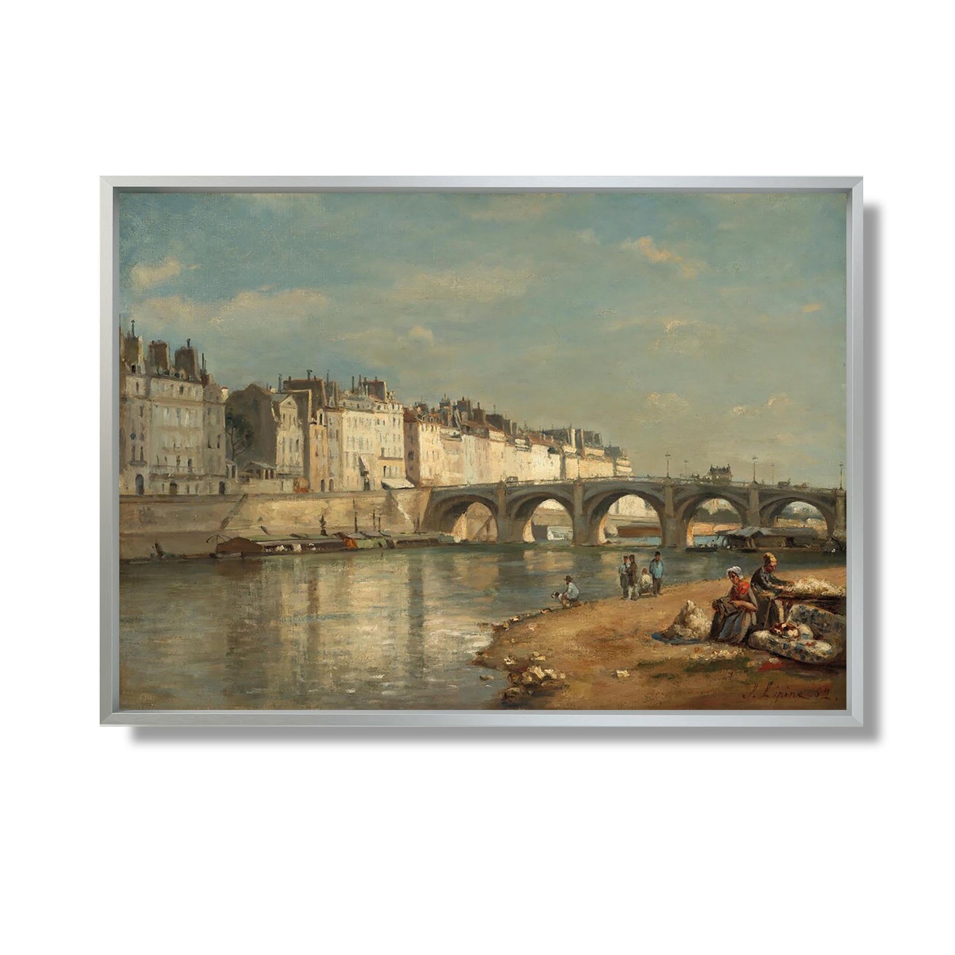 Pont de la Tournelle, Paris - Stanislas Lépine - Reproduction Peinture