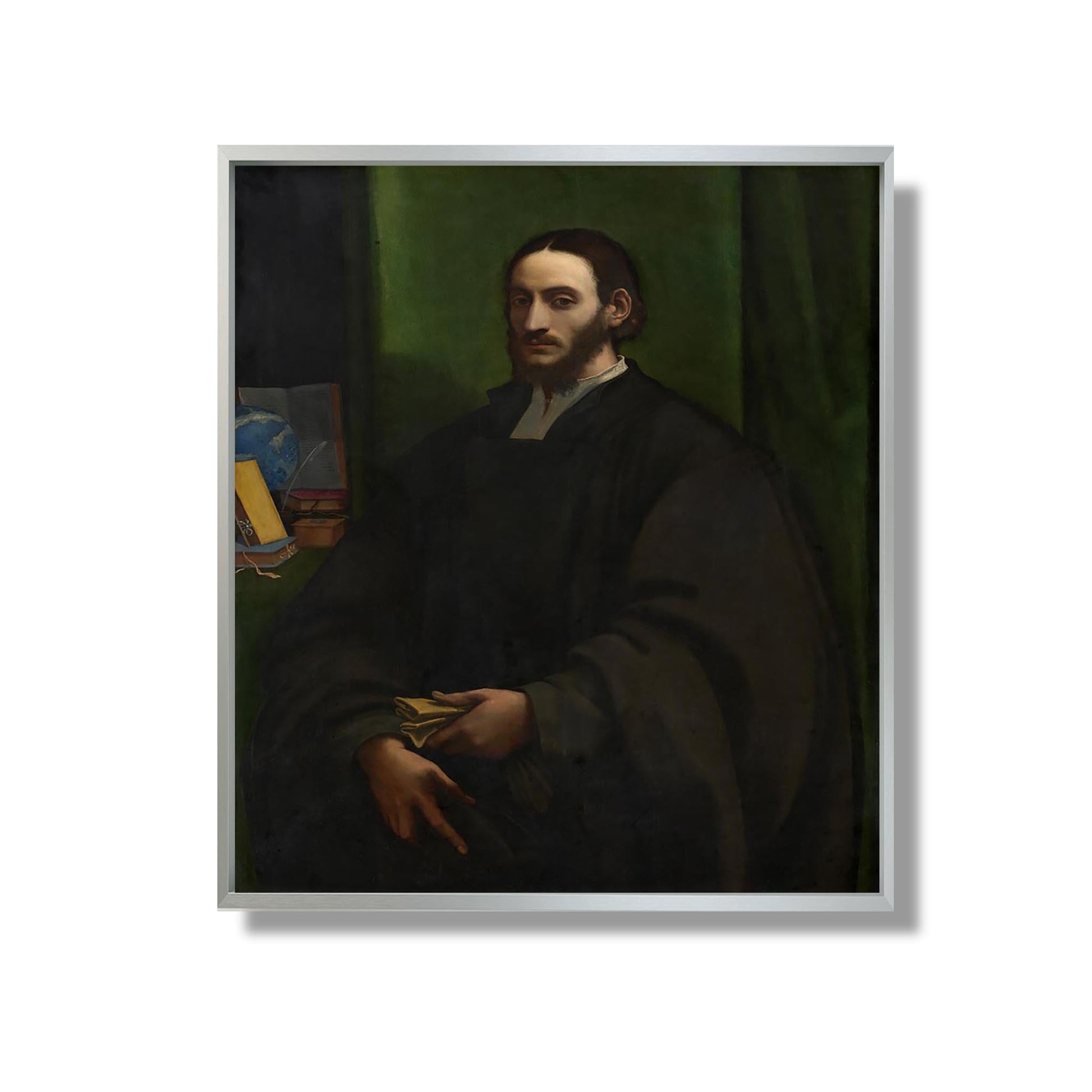 Portrait d'un humaniste - Sebastiano del Piombo - Reproduction Peinture