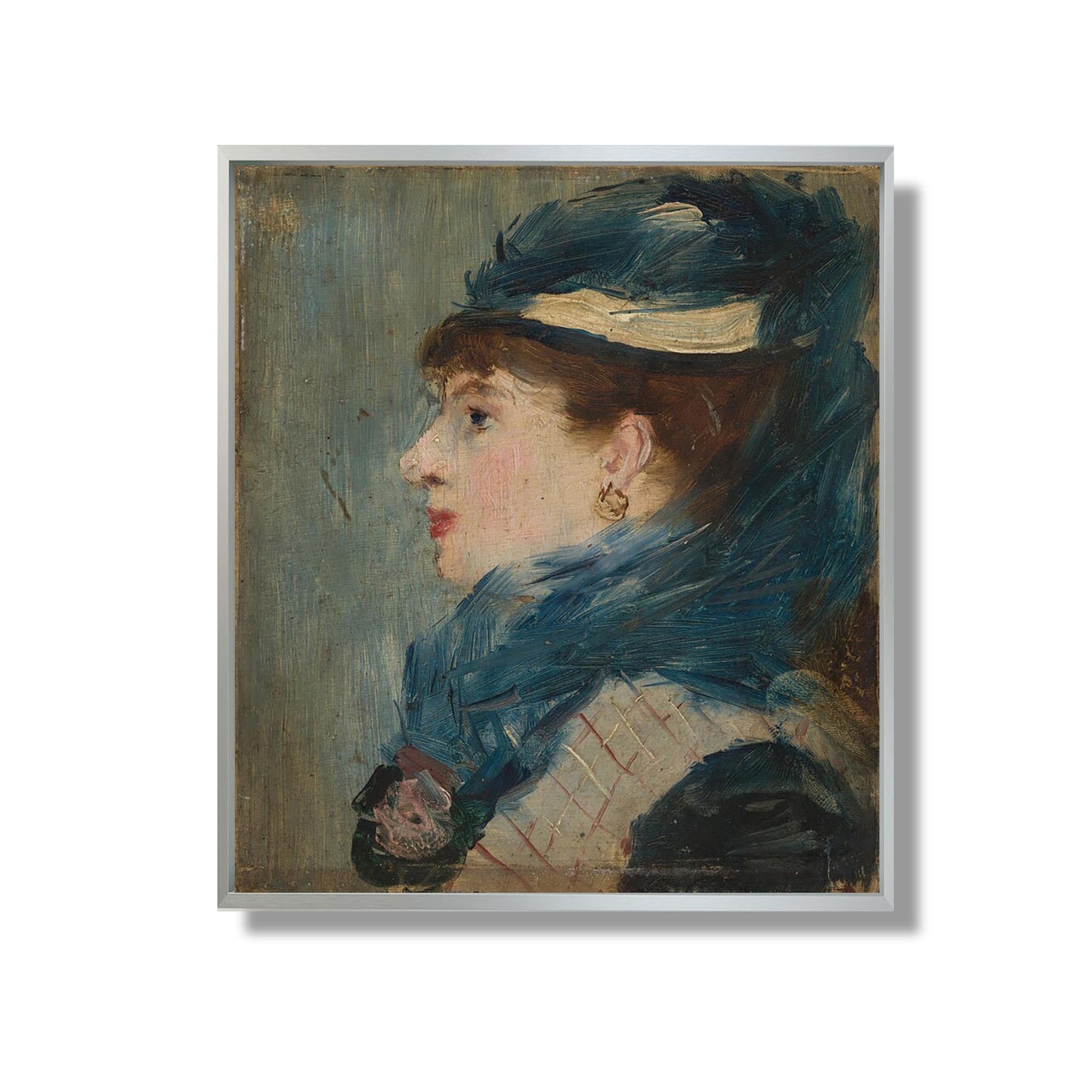 Portrait d'une Dame - Edouard Manet - Reproduction Peinture