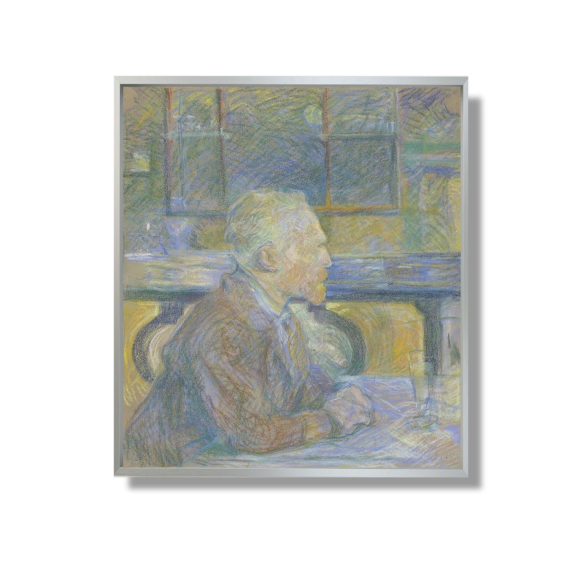 Portrait de Vincent Van Gogh - Henri de Toulouse-Lautrec - Reproduction Peinture