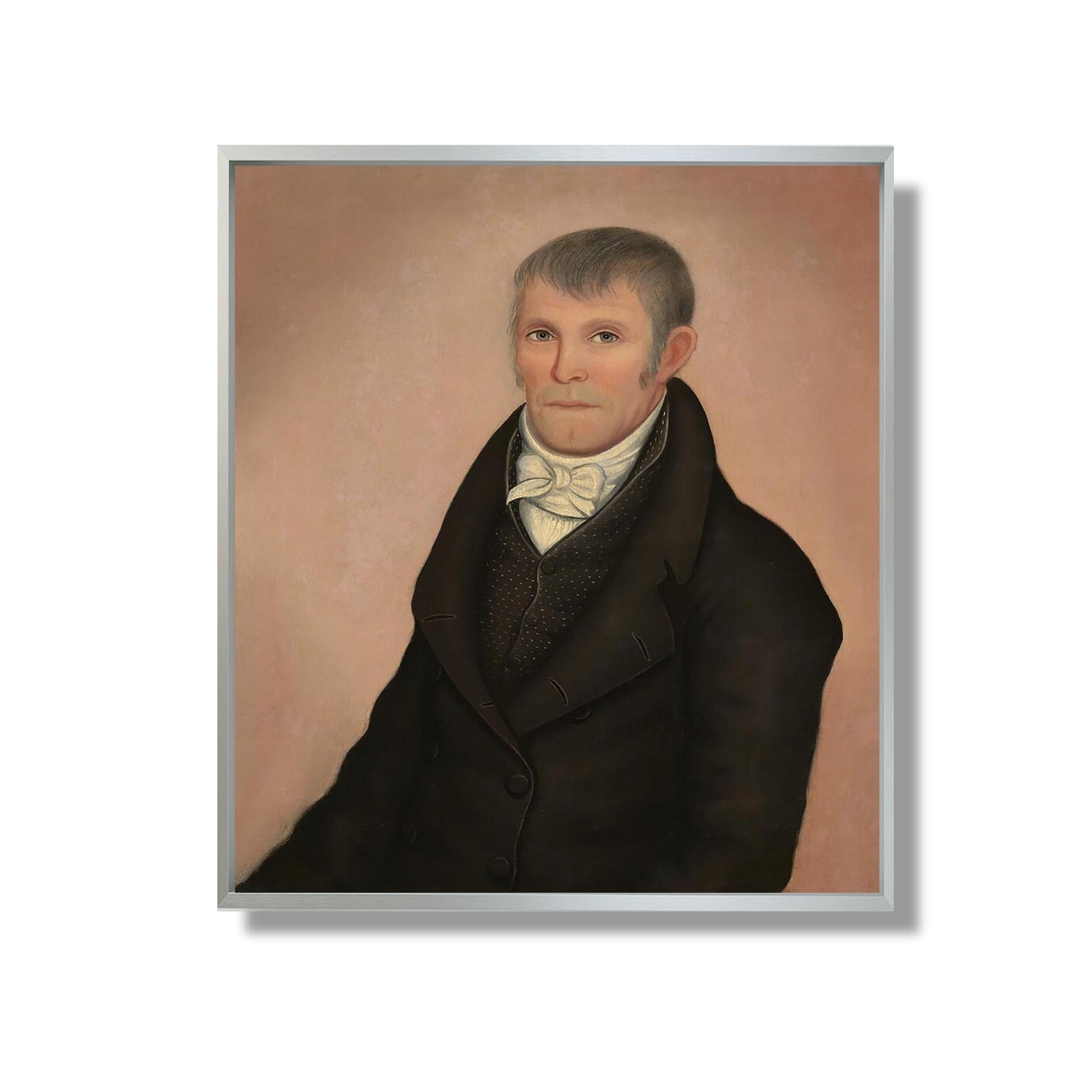 Portrait of a Gentleman - Ammi Phillips - Reproduction Peinture