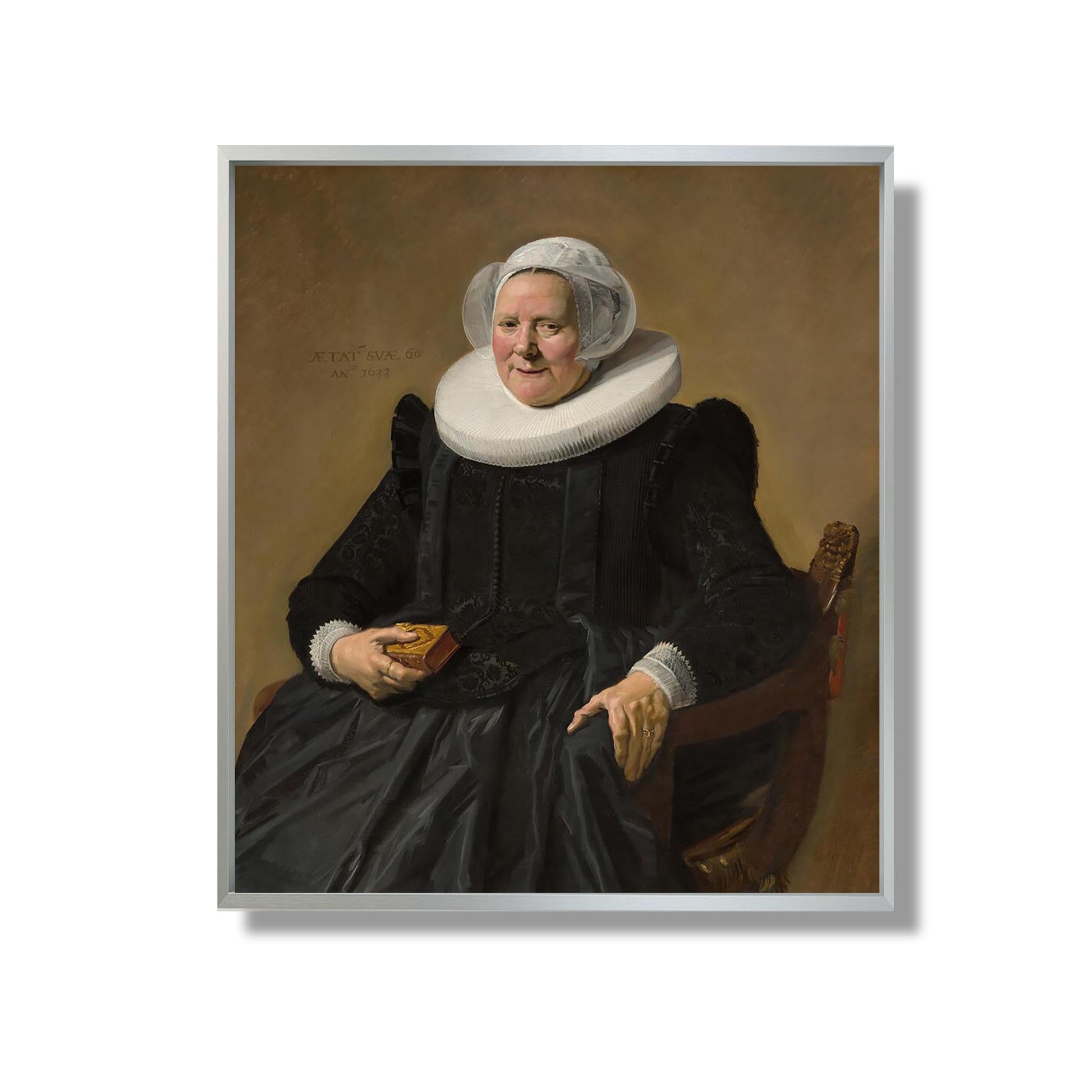Portrait of a Woman Aged Sixty - Frans Hals - Reproduction Peinture