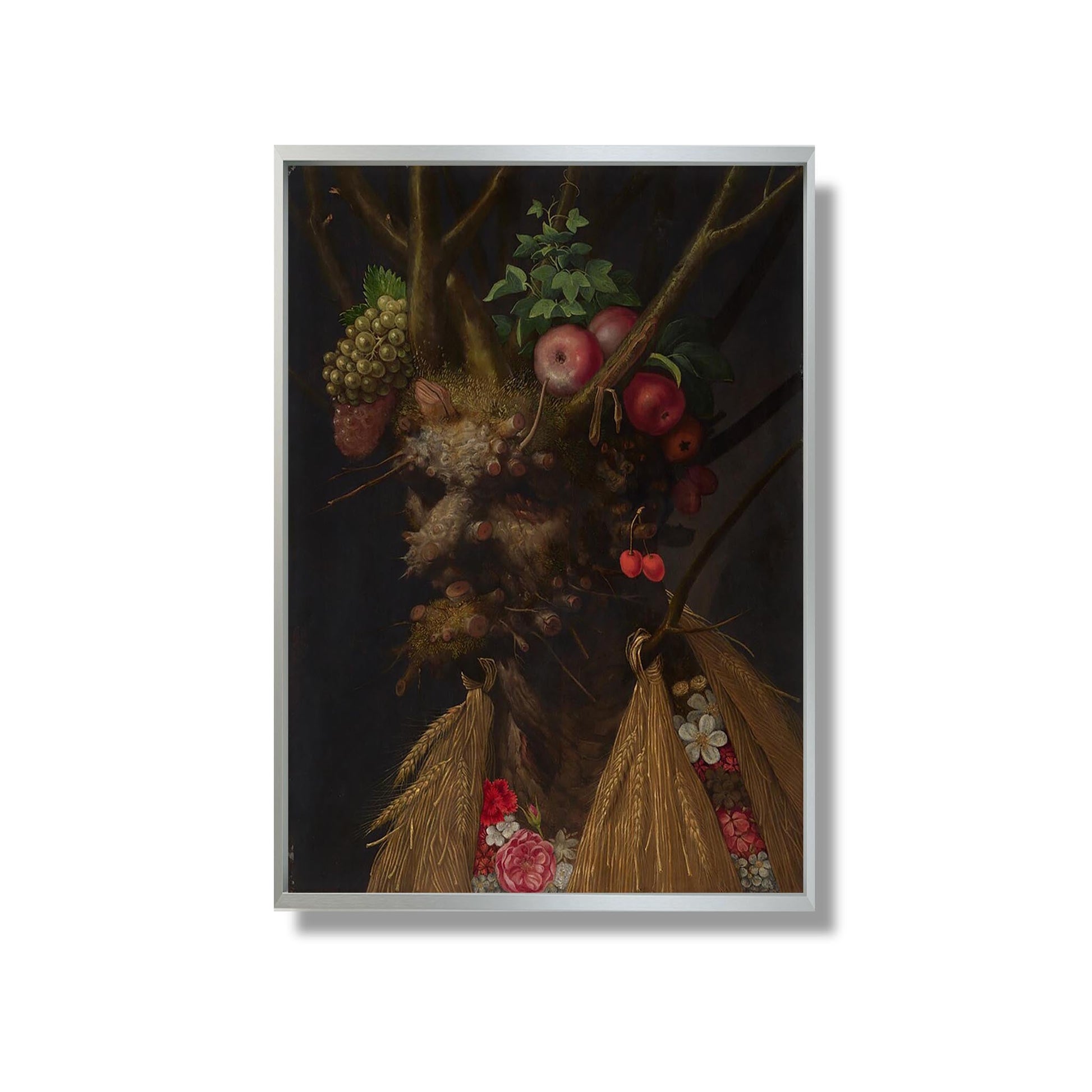 Quatre saisons dans une tête - Giuseppe Arcimboldo - Reproduction Peinture