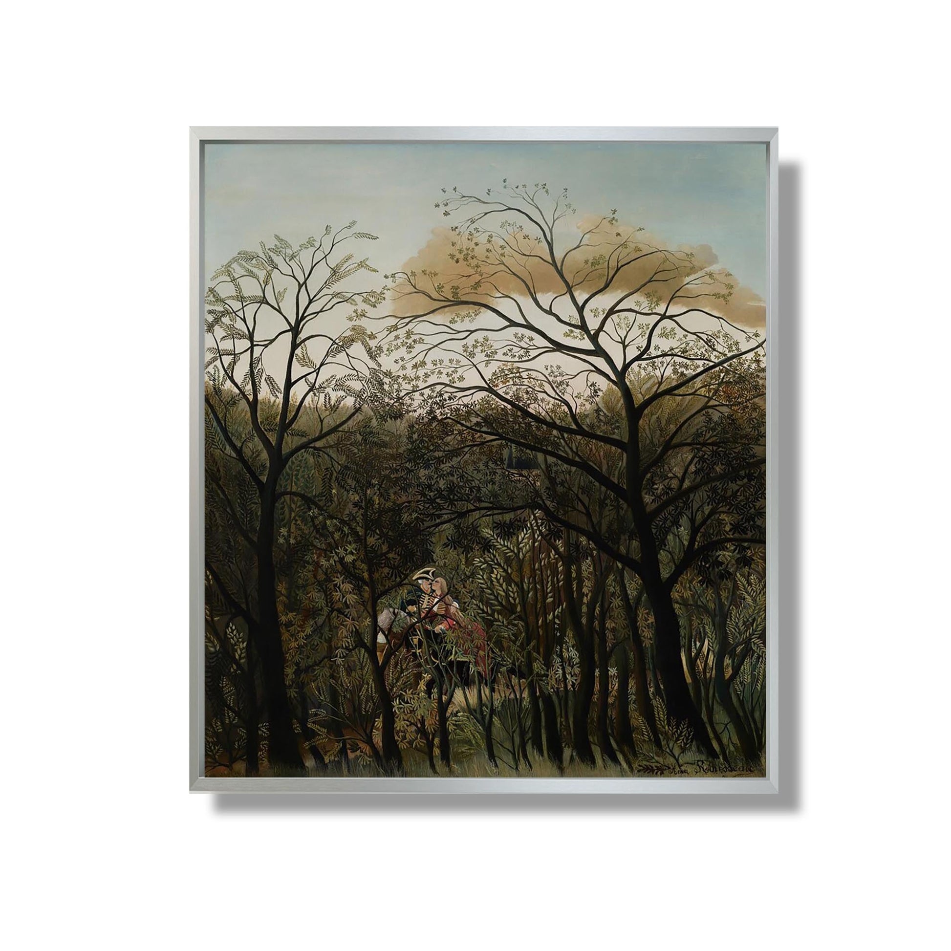 Rendez-vous dans la Forêt - Henri Rousseau - Reproduction Peinture