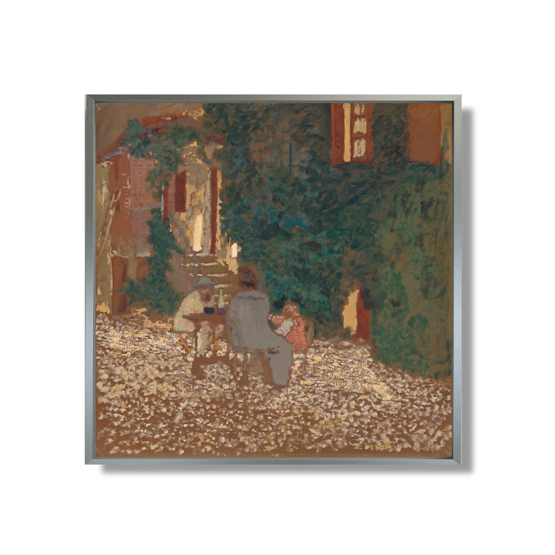 Repas dans un jardin - Edouard Vuillard - Reproduction Peinture