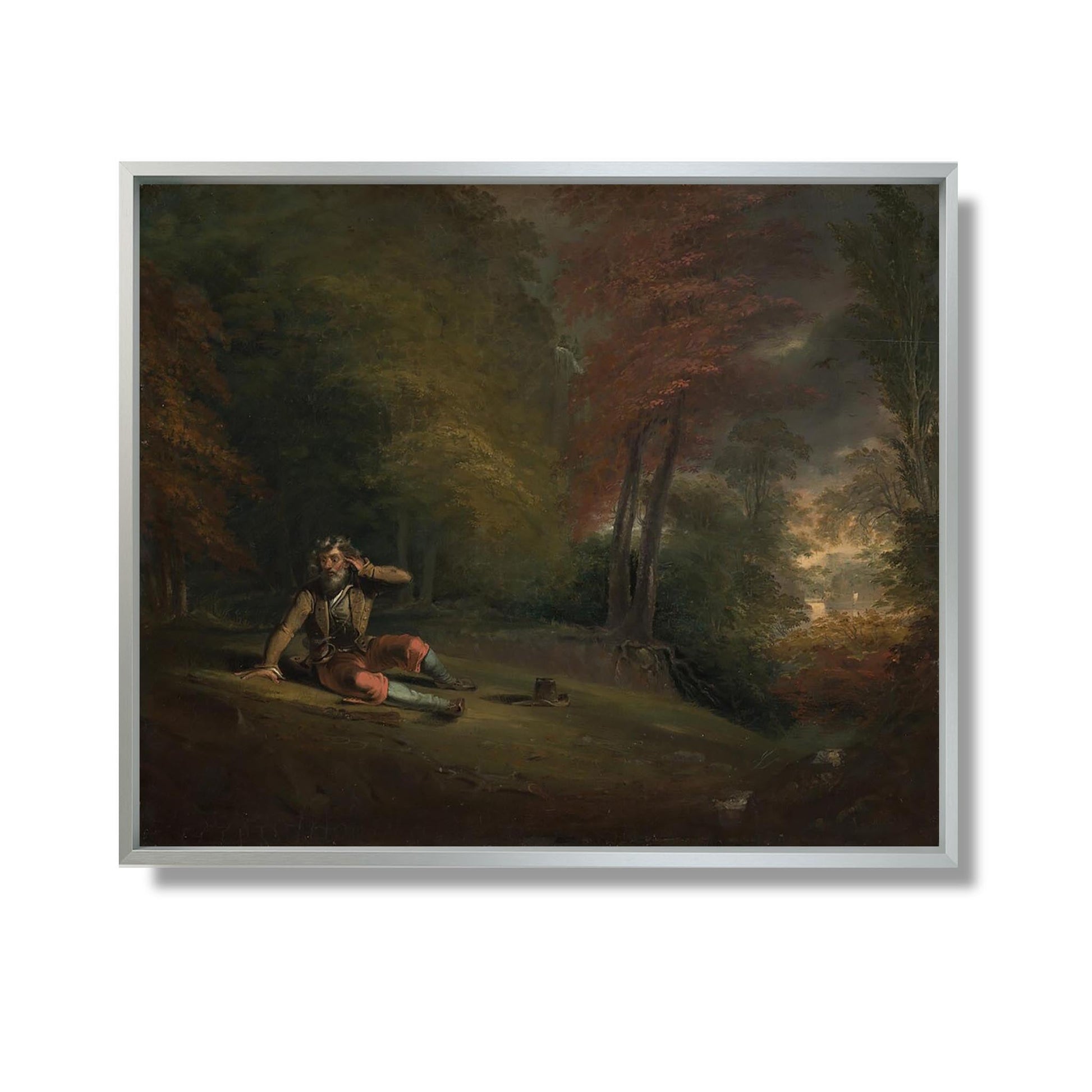 Rip Van Winkle Awakening from his Long Sleep - Henry Inman - Reproduction Peinture