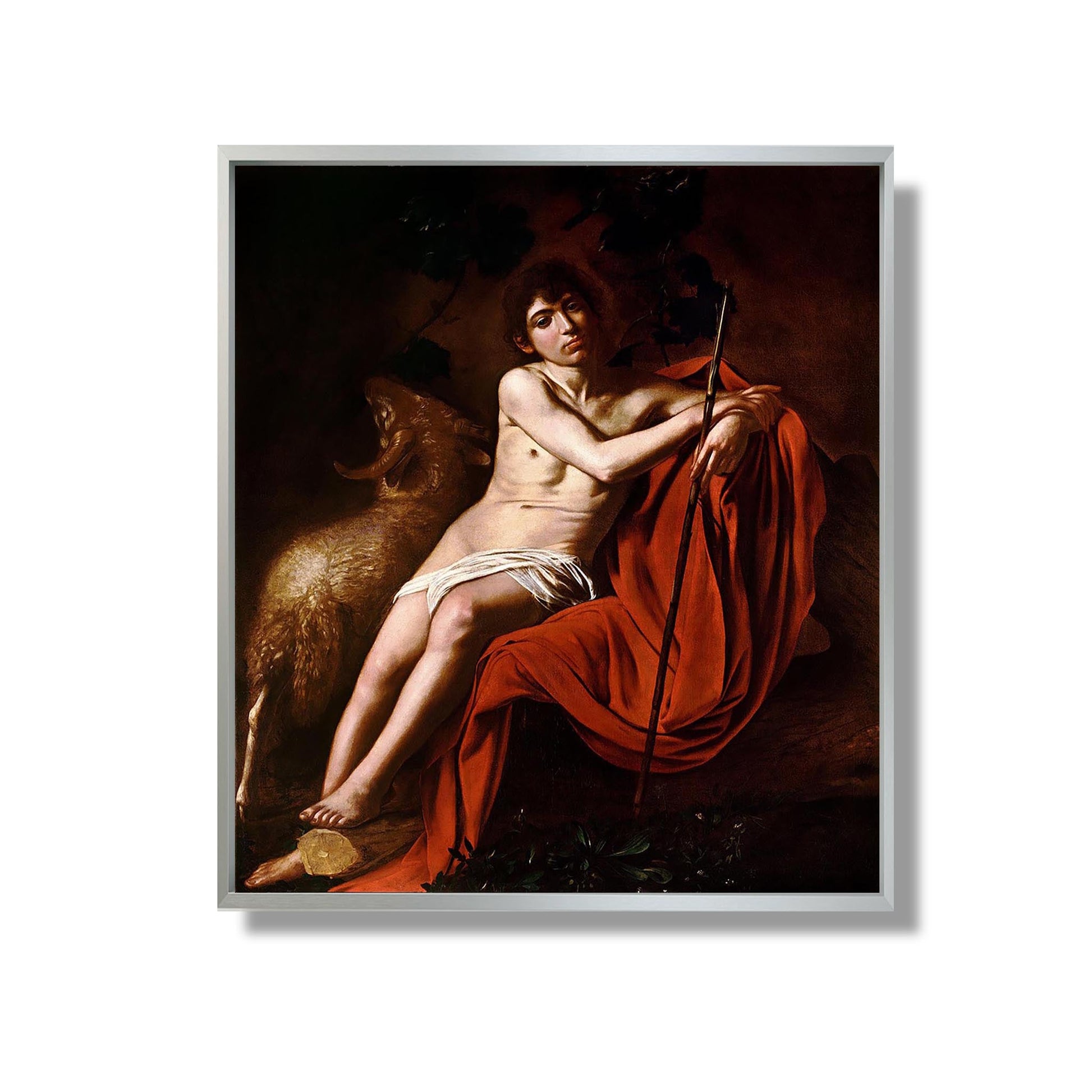 Saint Jean-Baptiste - Caravage - Reproduction Peinture