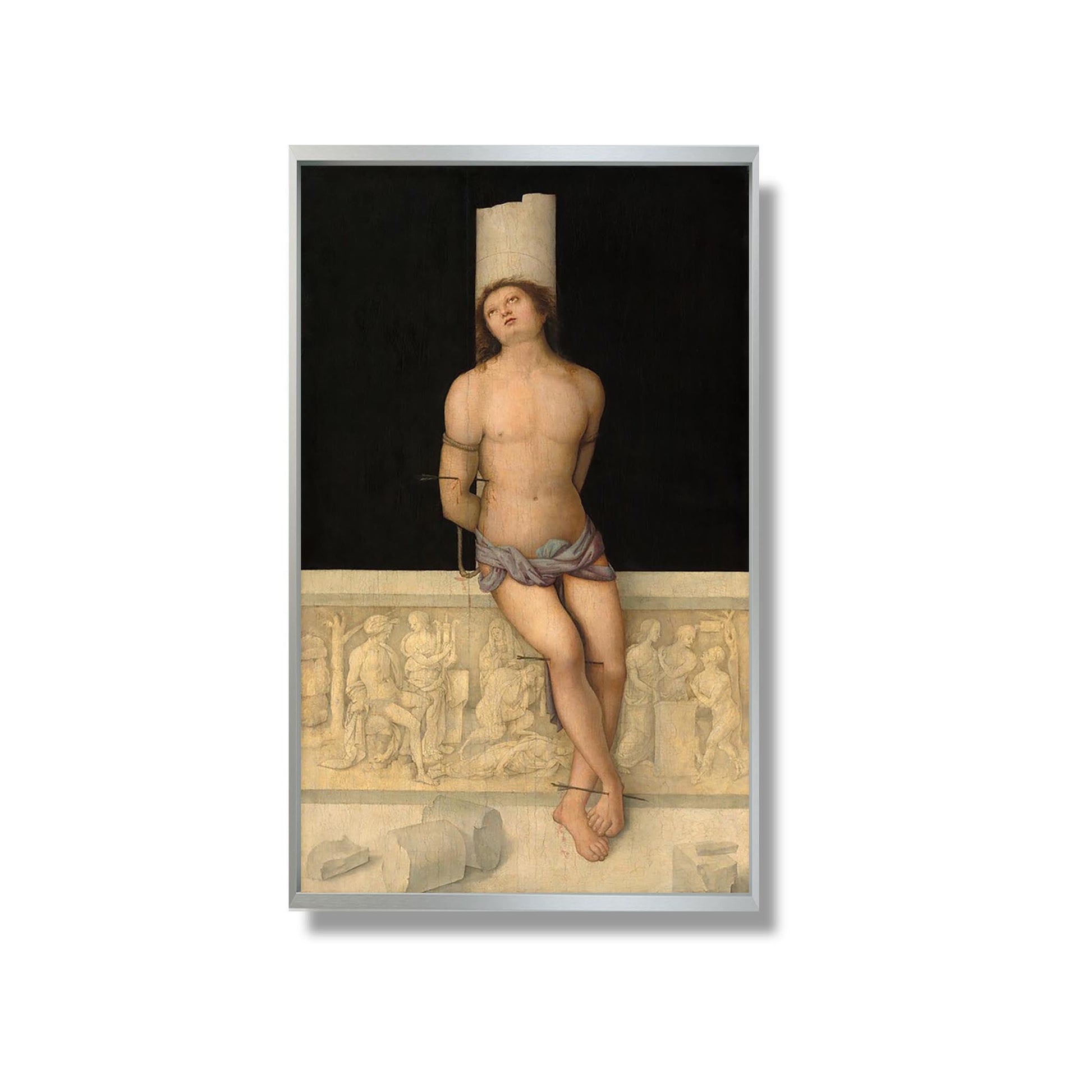 Saint Sebastian - Amico Aspertini - Reproduction Peinture