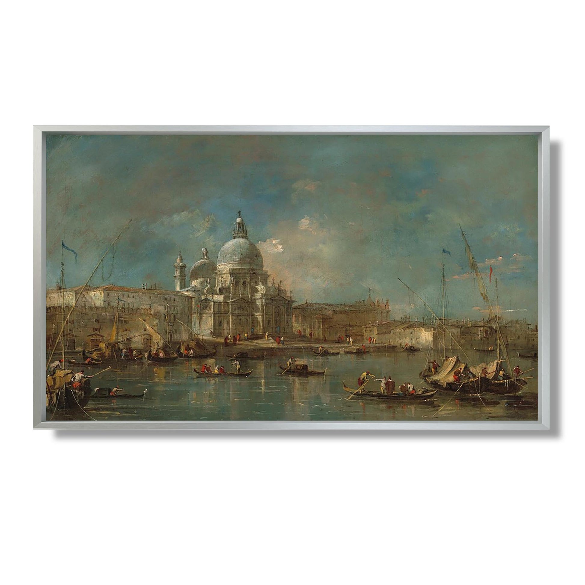 Santa Maria della Salute, - Francesco Guardi - Reproduction Peinture