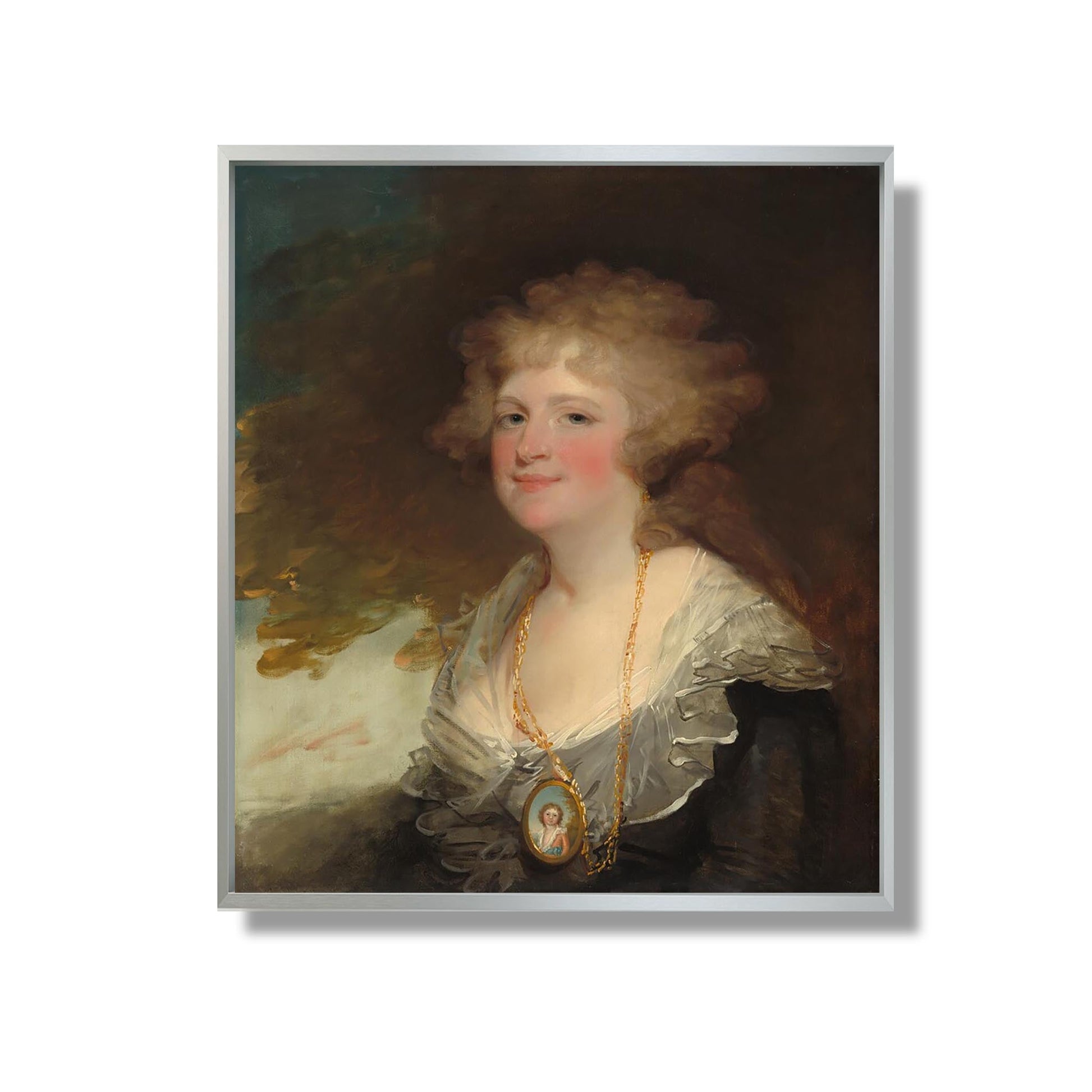 Sarah Shippen Lea (Mrs. Thomas Lea) - Gilbert Stuart - Reproduction Peinture