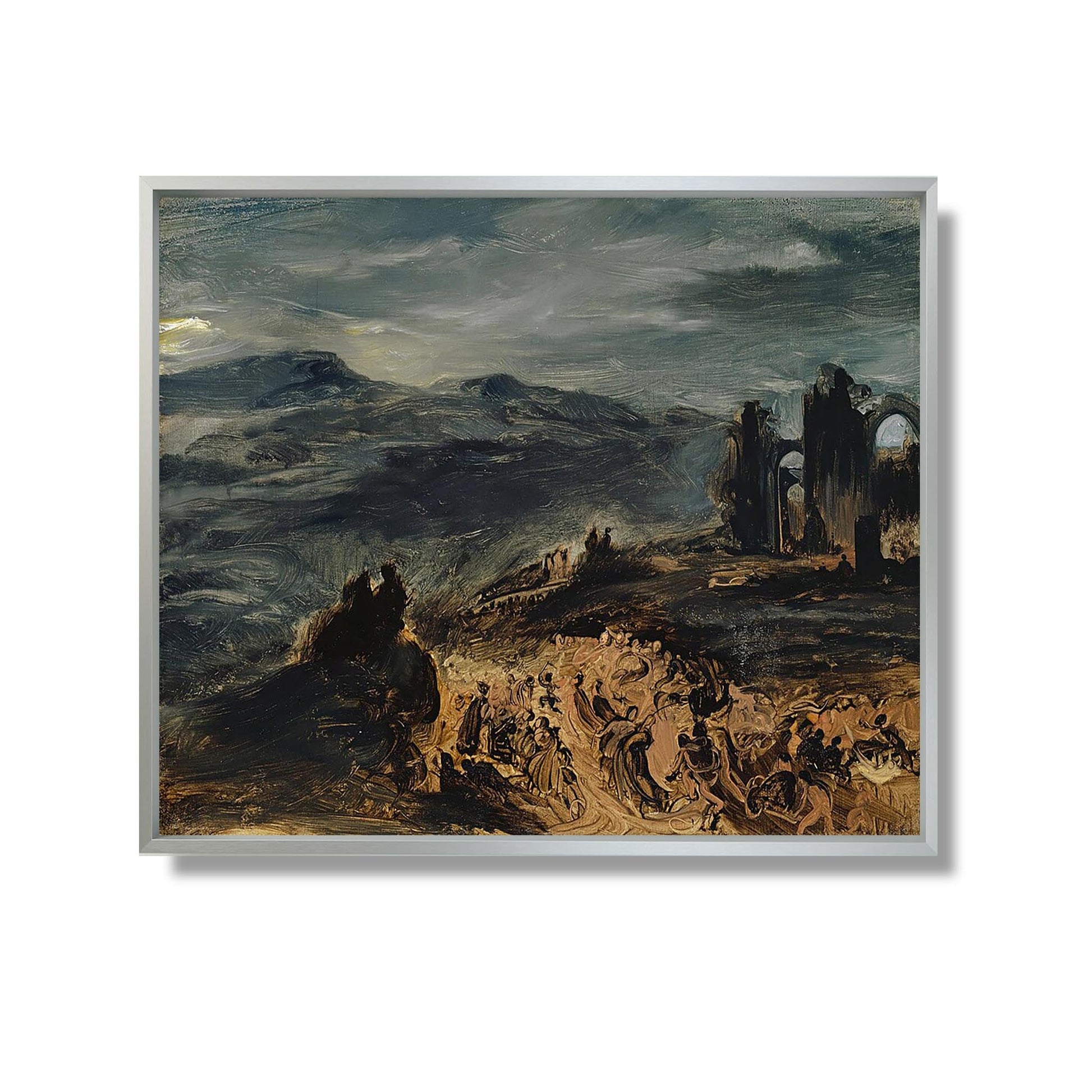 Scène de Sabbat - Eugène Delacroix - Reproduction Peinture