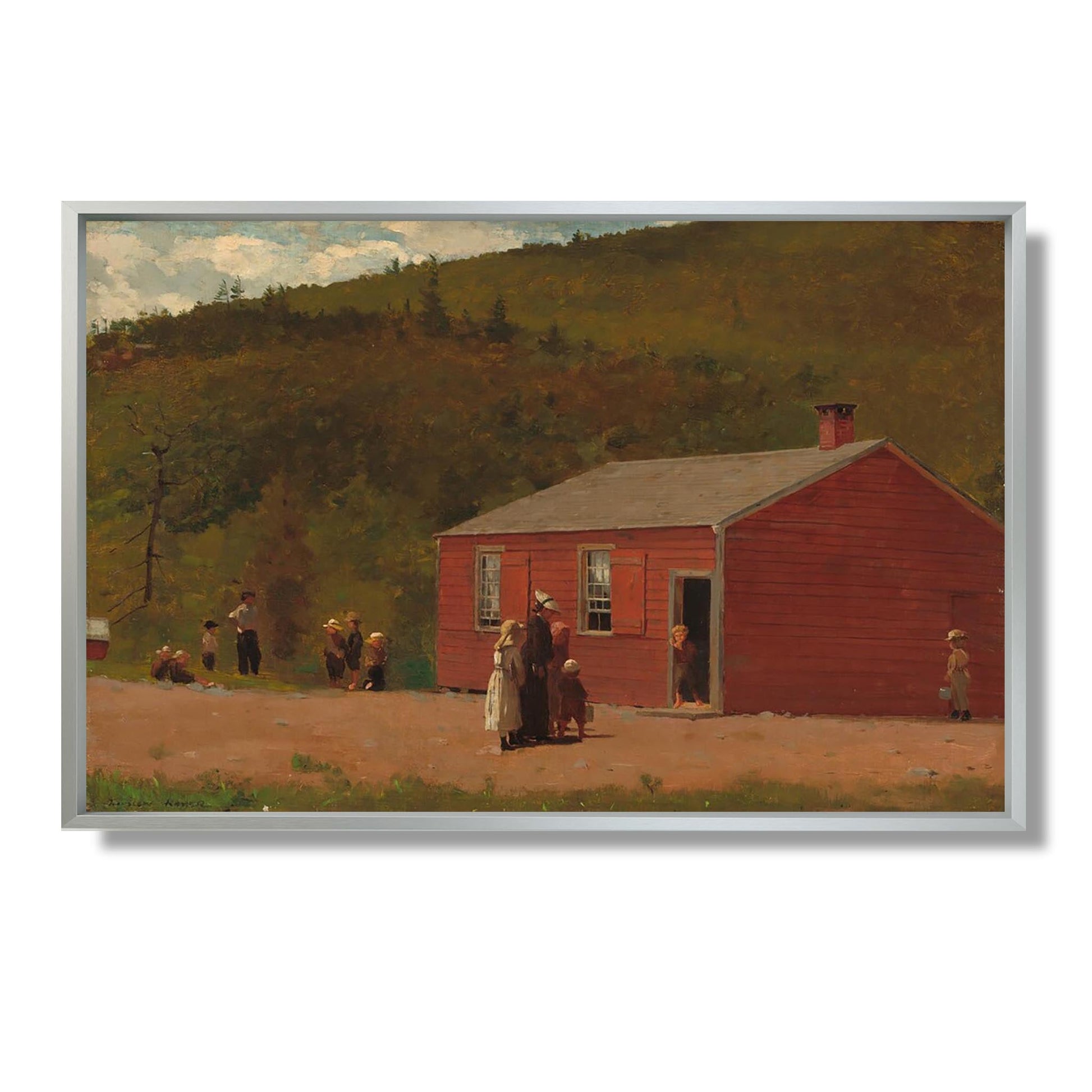 School Time - Winslow Homer - Reproduction Peinture
