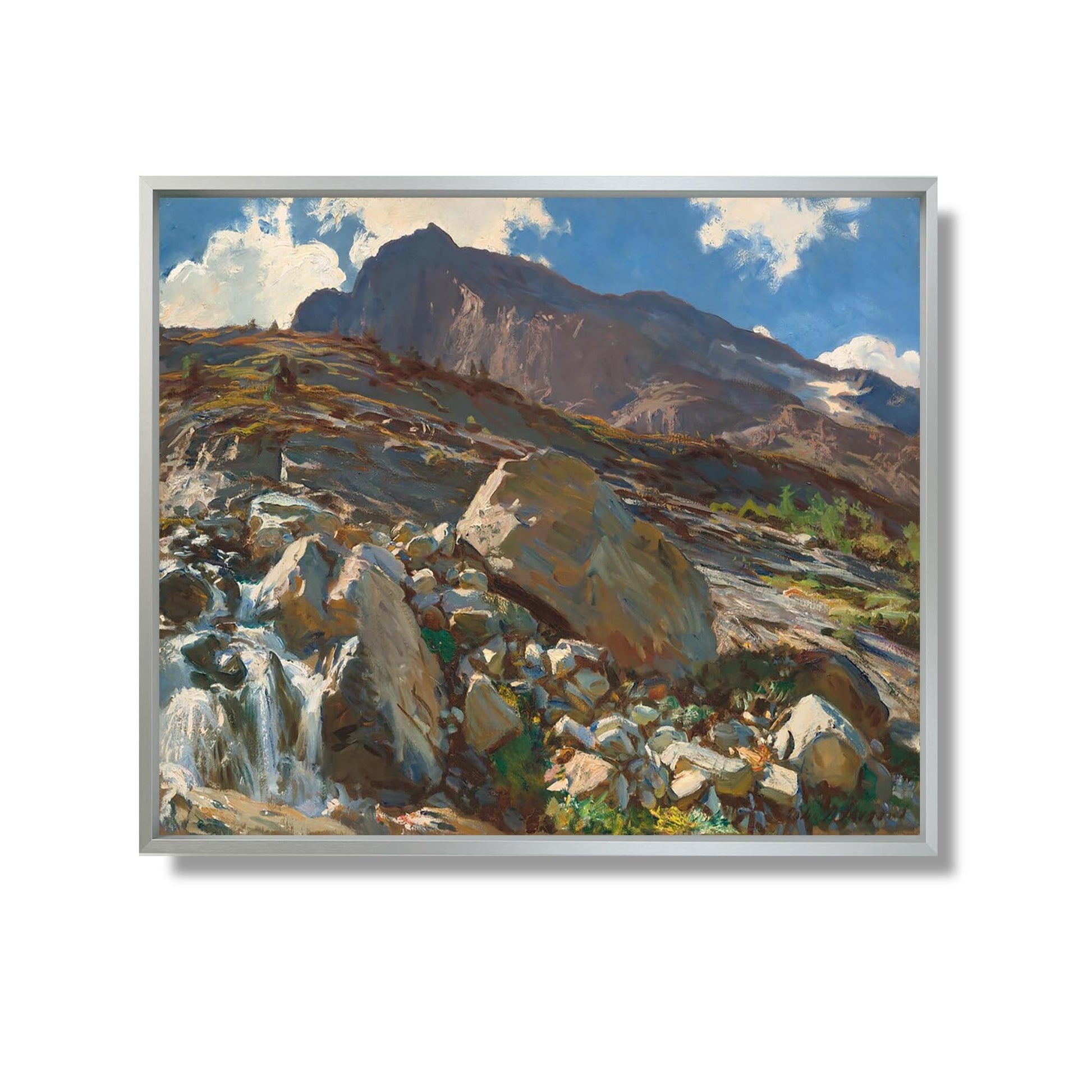 Simplon Pass - John Singer Sargent - Reproduction Peinture