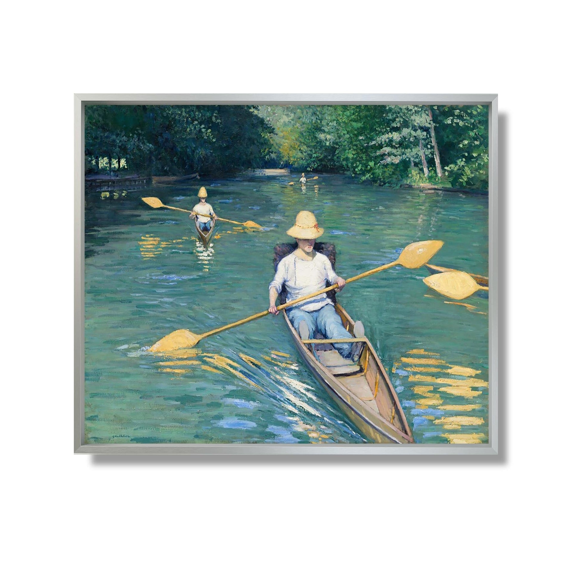 Skiffs - Gustave Caillebotte - Reproduction Peinture