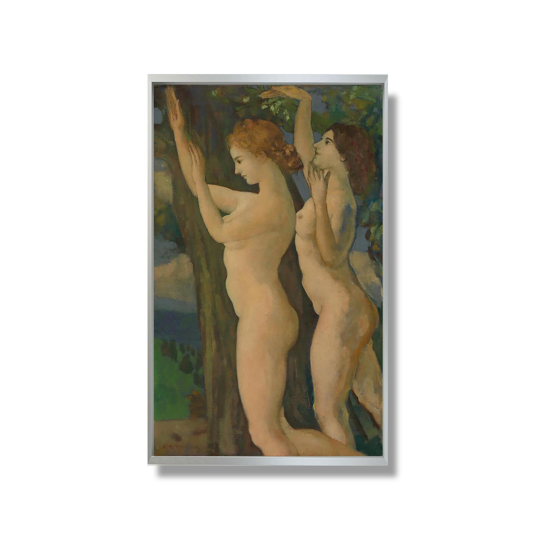 Sweet Tremulous Leaves - Arthur B. Davies - Reproduction Peinture