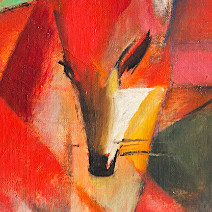 Sibirische Hunde im Schnee - Franz Marc