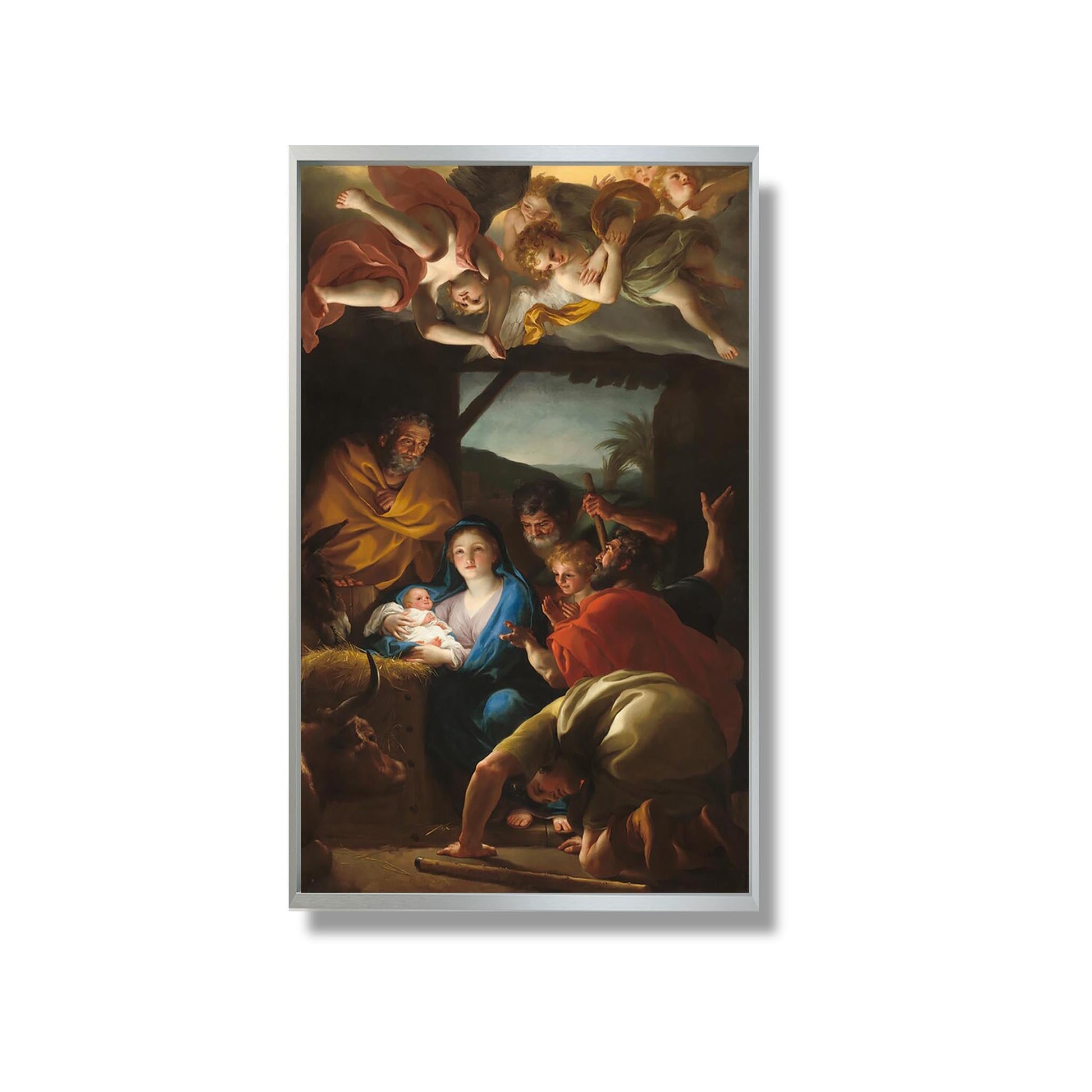 The Adoration of the Shepherds - Anton Raphael Mengs - Reproduction Peinture