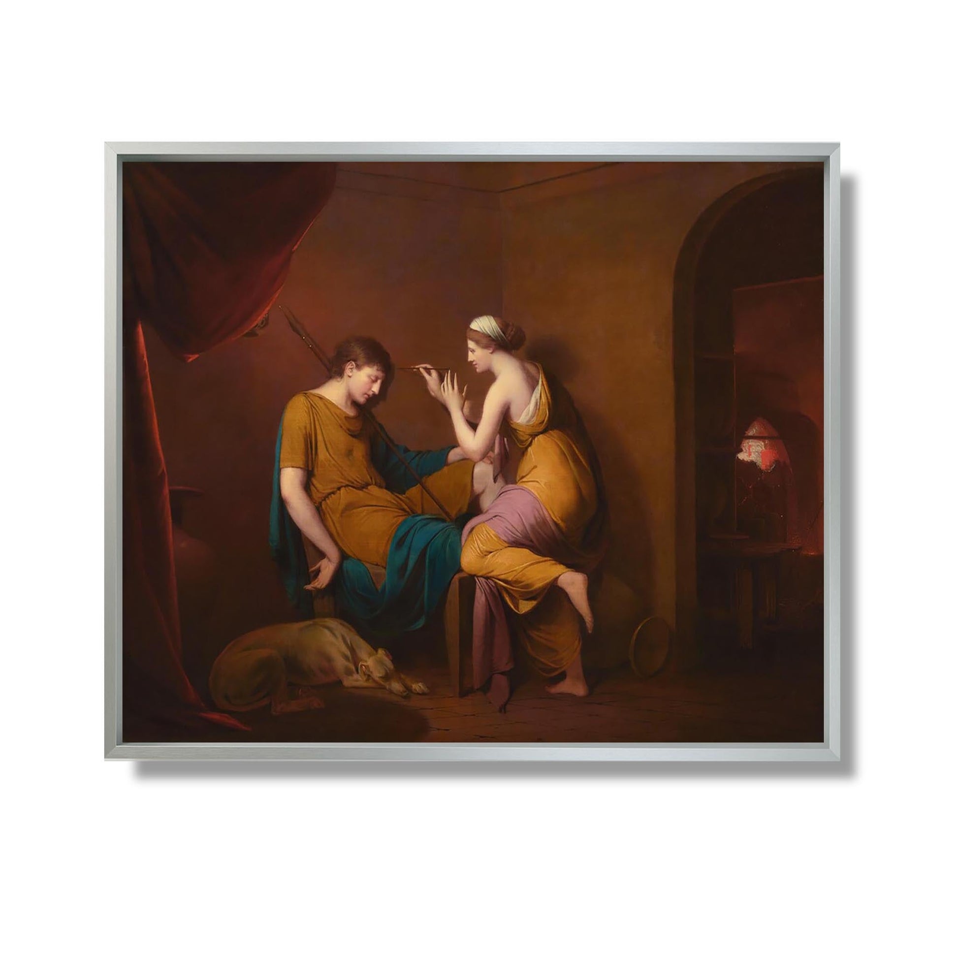 The Corinthian Maid - Joseph Wright - Reproduction Peinture