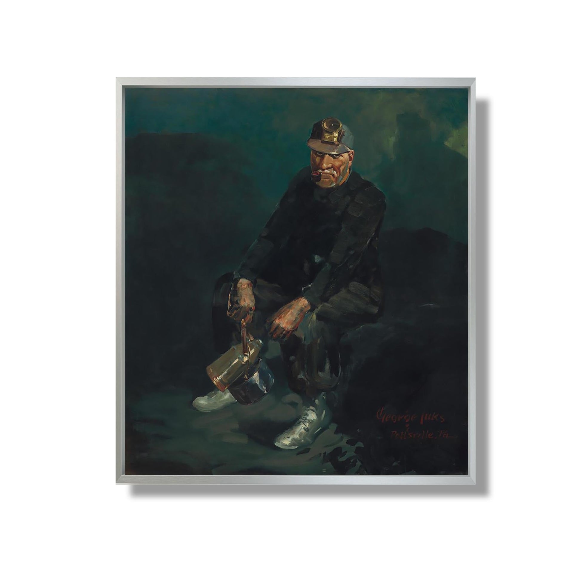 The Fire Boss - George Luks - Reproduction Peinture