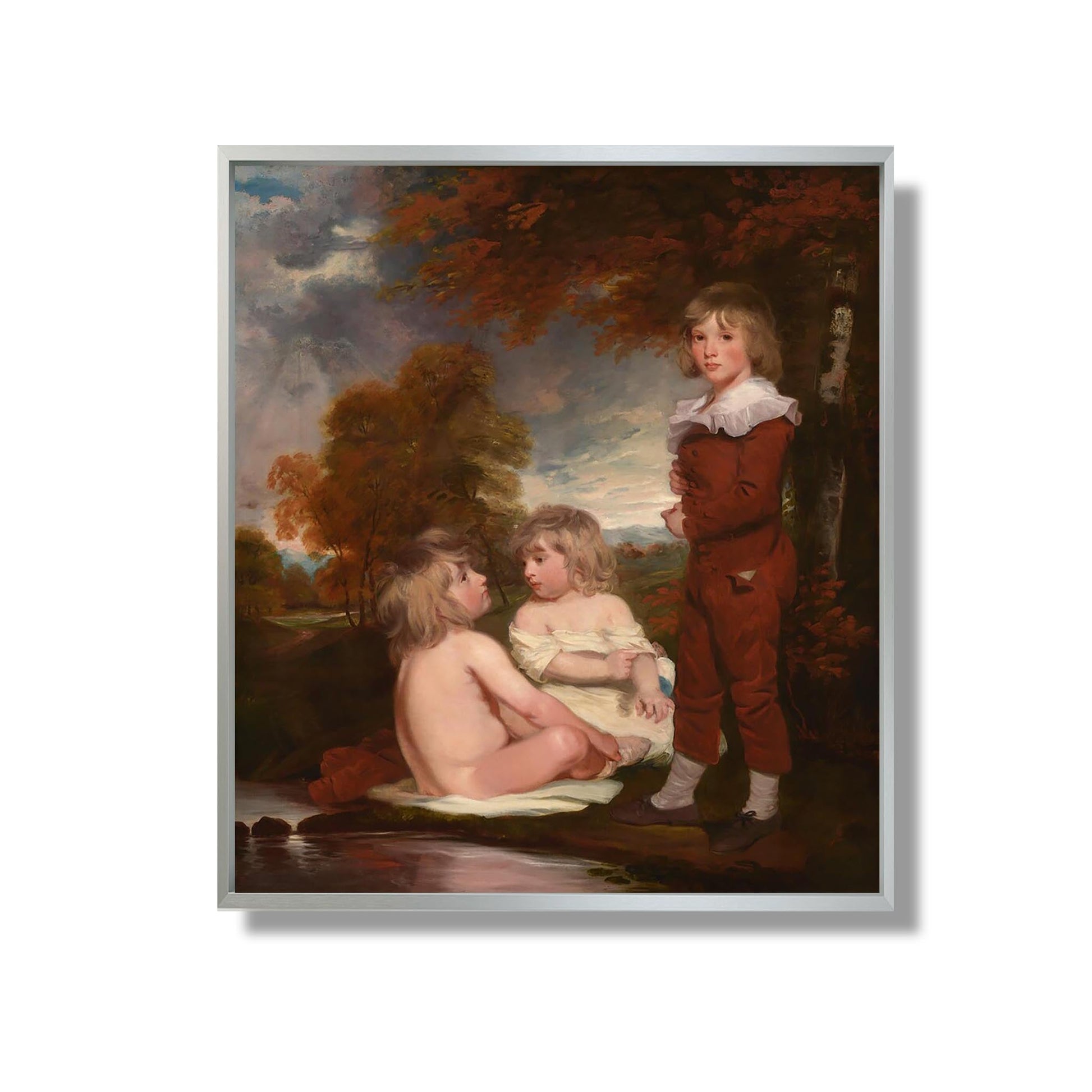 The Hoppner Children - John Hoppner - Reproduction Peinture
