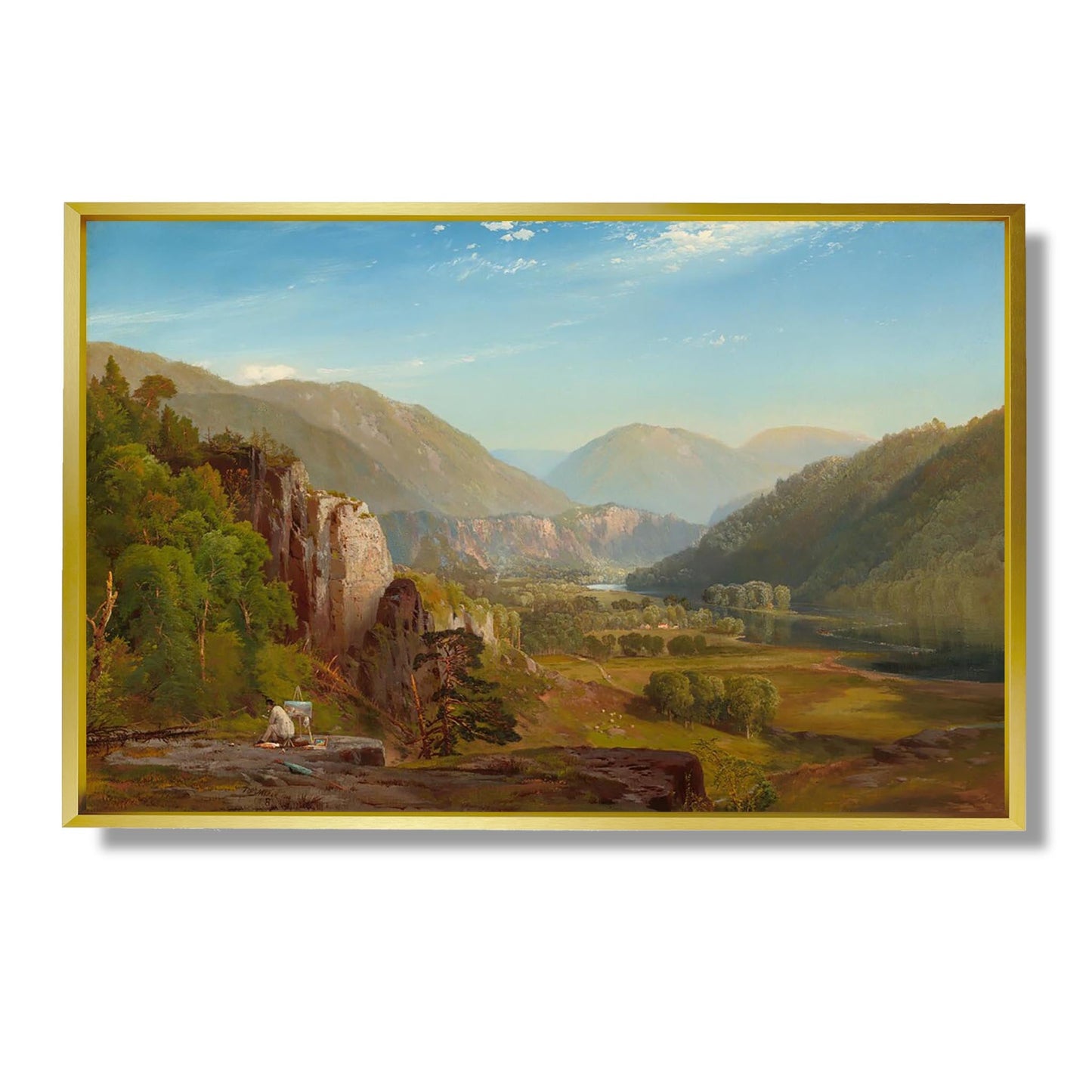 The Juniata, Evening - Thomas Moran