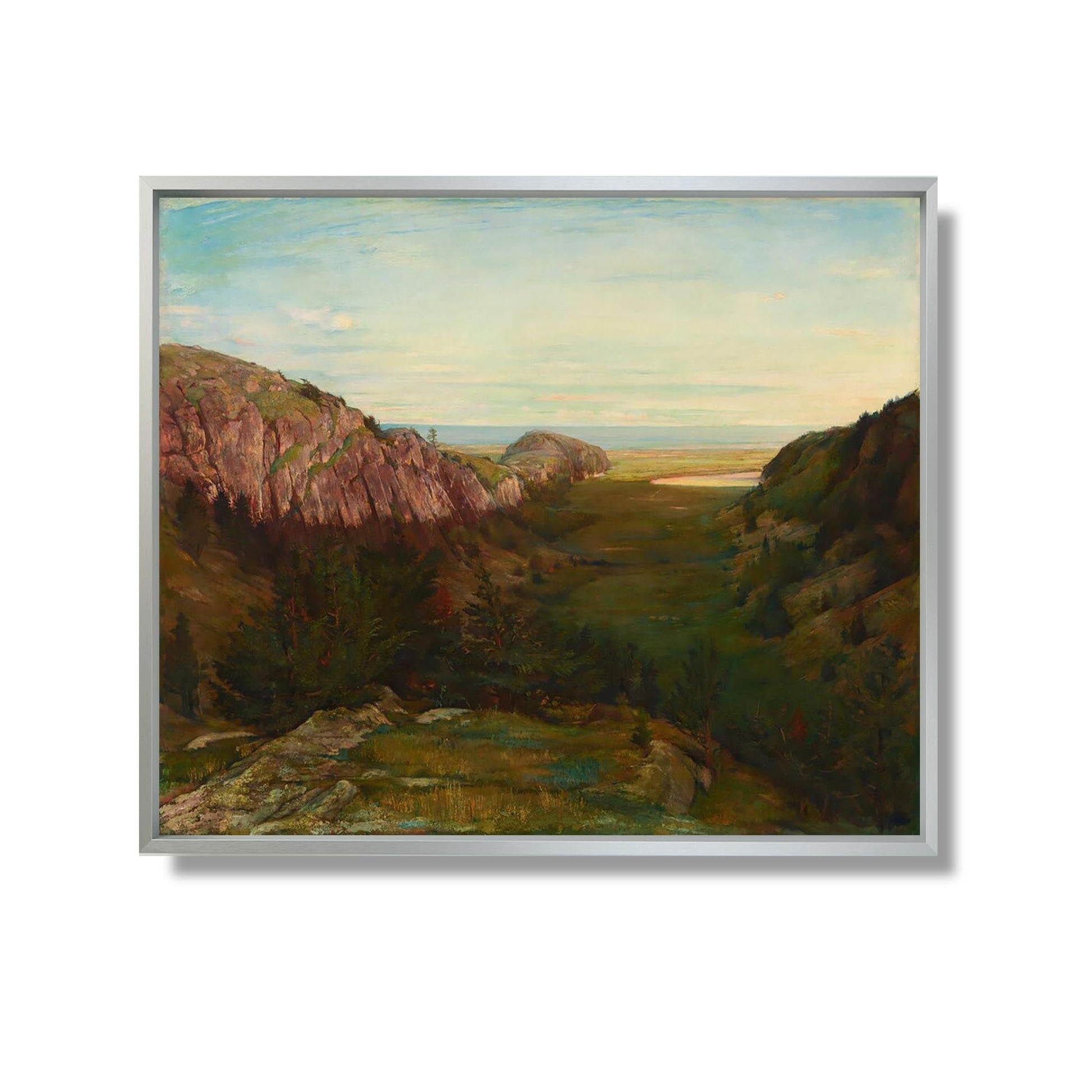 The Last Valley - Paradise Rocks - John La Farge - Reproduction Peinture