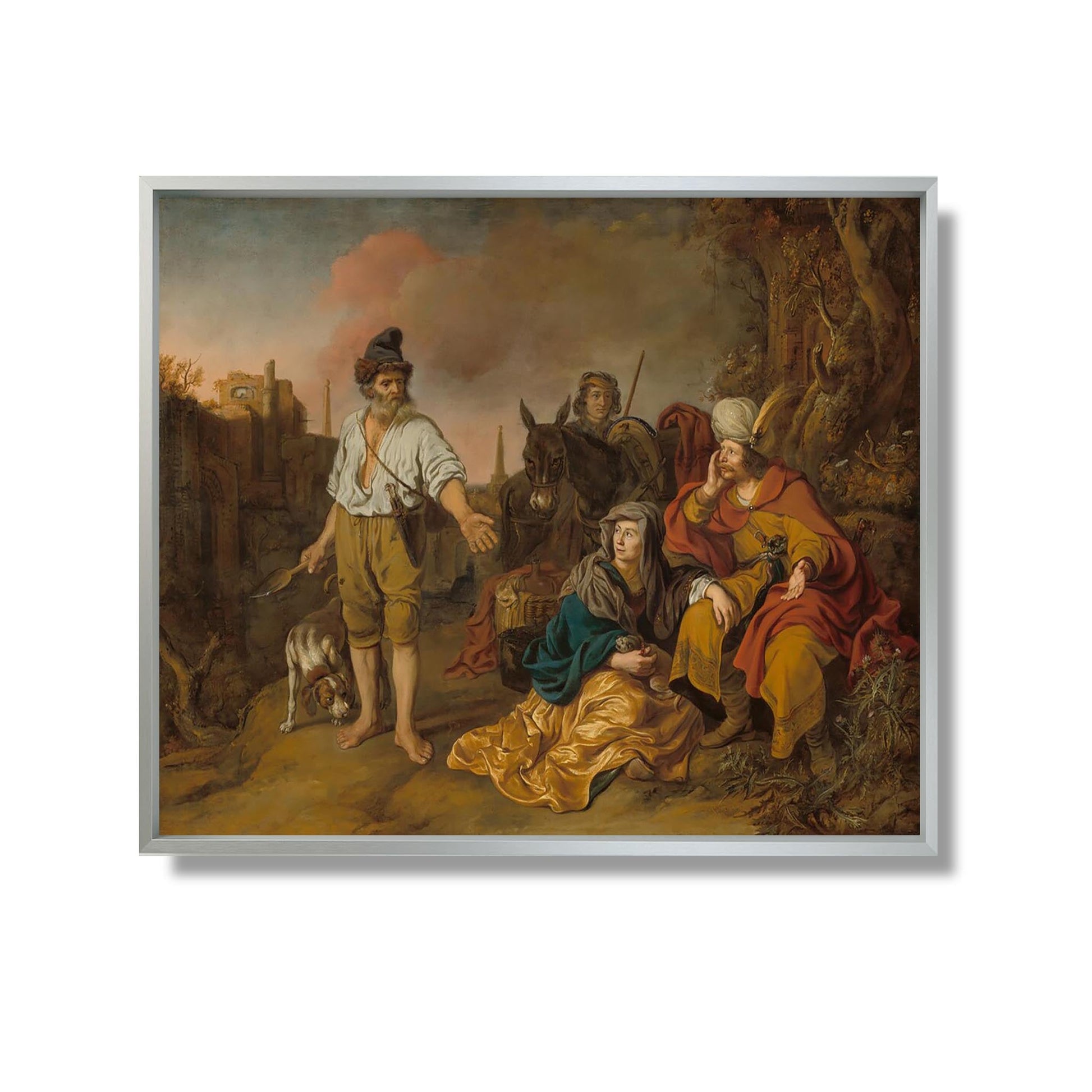 The Levite at Gibeah - Gerbrand van den Eeckhout - Reproduction Peinture