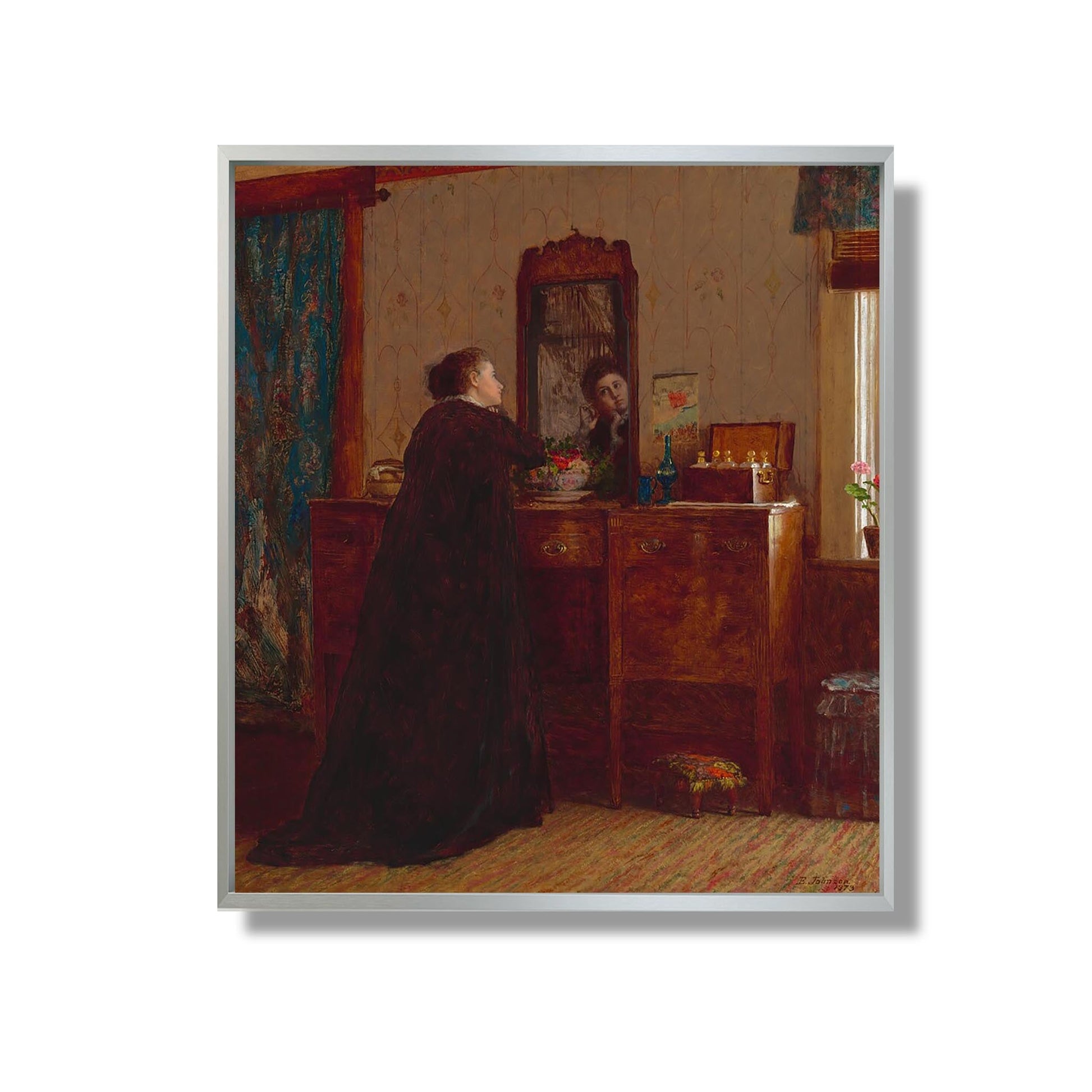 The Toilet - Eastman Johnson - Reproduction Peinture