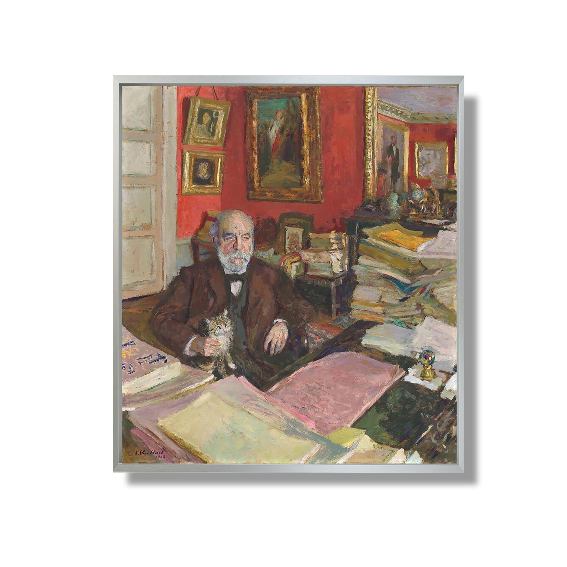 Théodore Duret - Edouard Vuillard - Reproduction Peinture