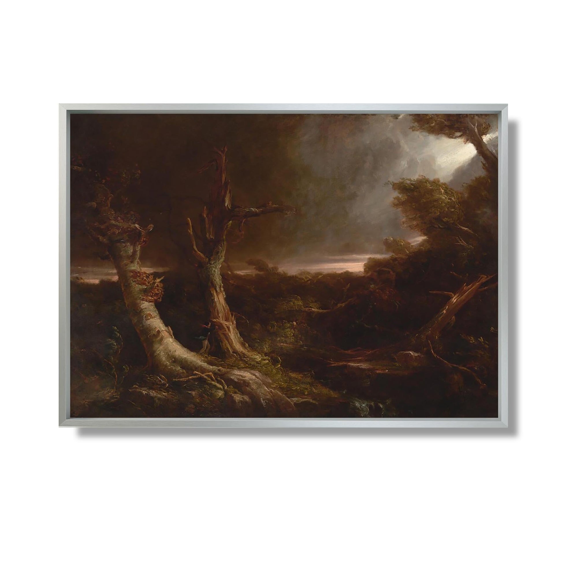 Tornado in an American Forest - Thomas Cole - Reproduction Peinture